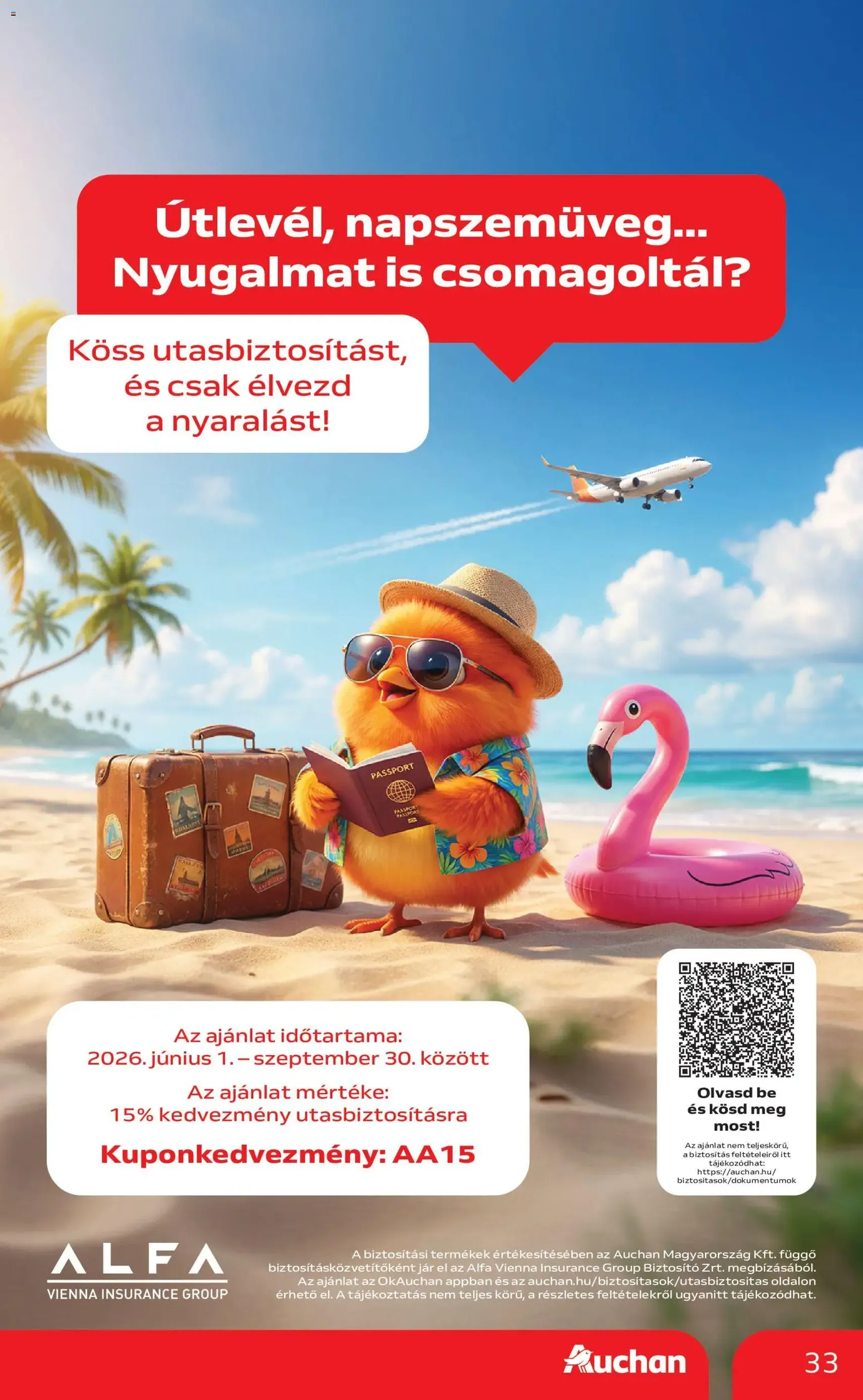 Auchan akciós újság - 2026.06.18. érvényes szórólap 33 oldal 40 oldalból