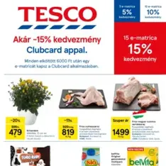 Tesco Hipermarket - Akciós újság - szórólap előnézete érvényes 2025.10.30. -tól