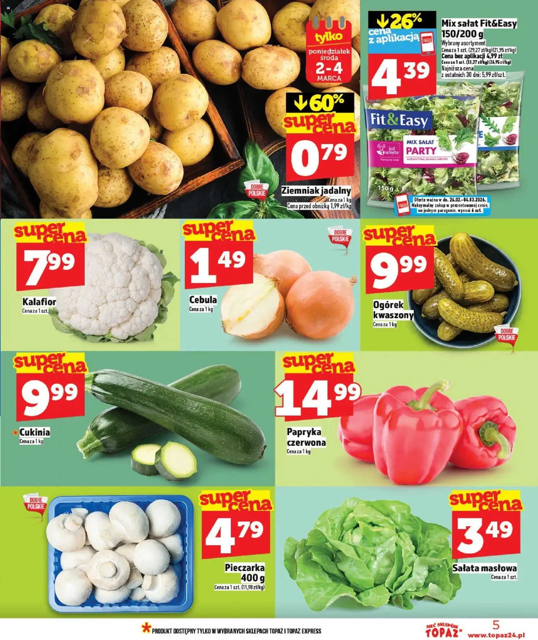 Topaz Gazetka - ważny gazetka od 26.02.2026 strona 5 z 28