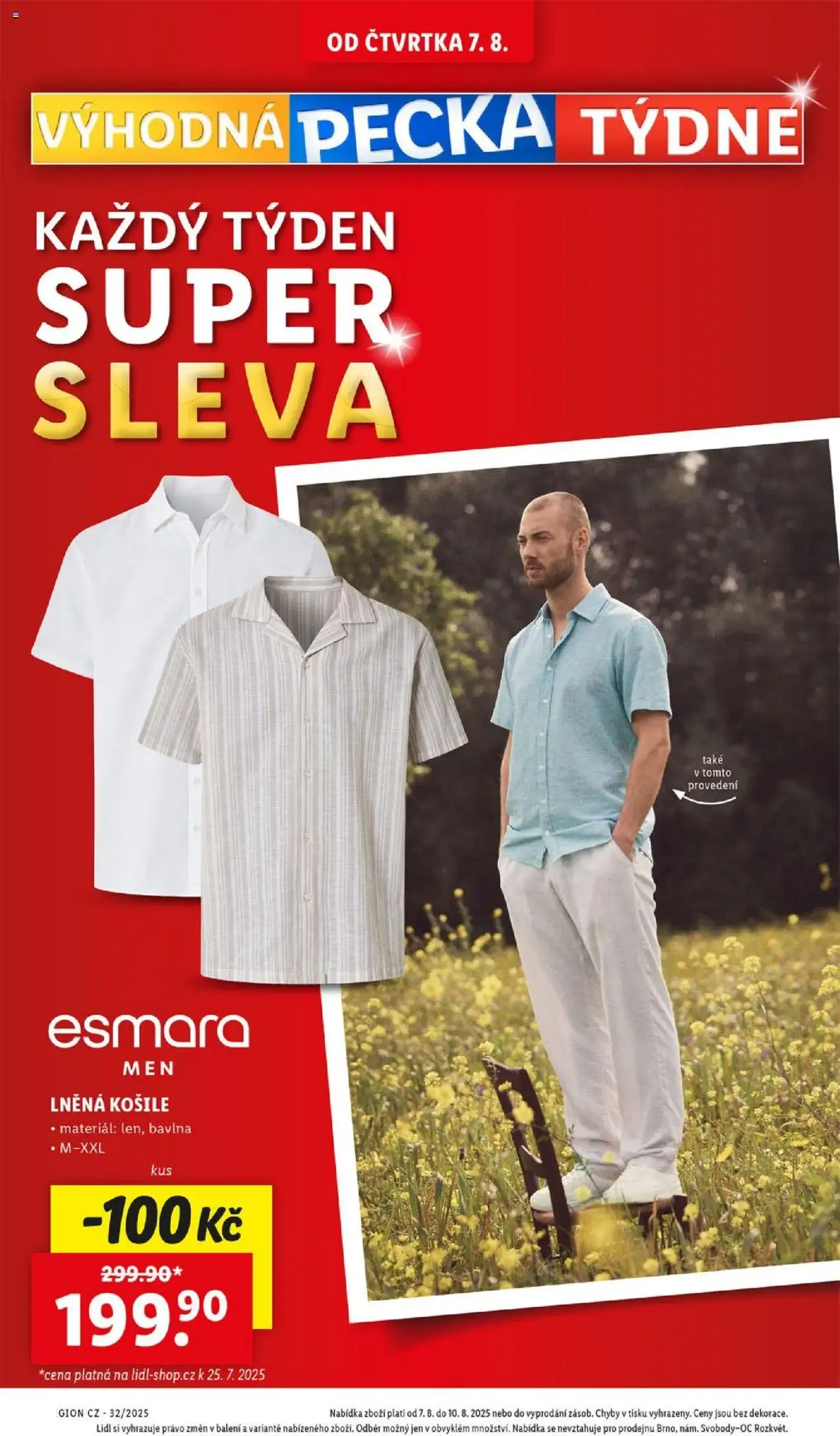 Lidl leták - platný leták od 07.08.2025 strana 6 z 47 Lidl leták - platný leták od 07.08.2025 strana 6 z 47
