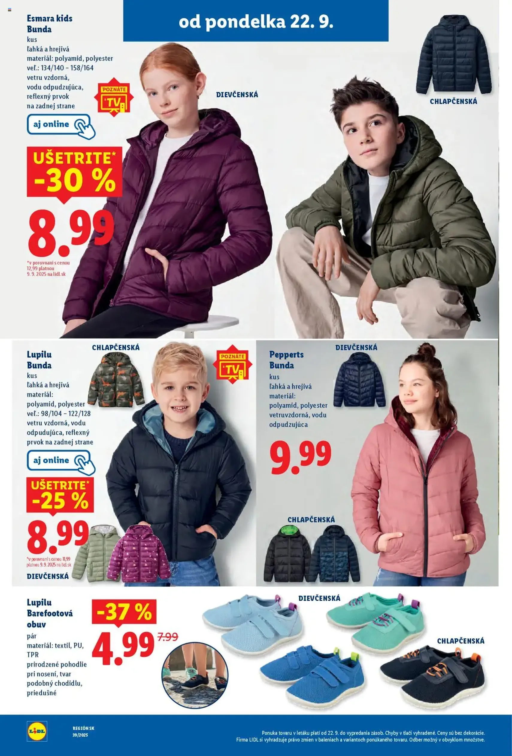 Lidl leták - platný leták od 22.09.2025 strana 63 z 99 Lidl leták - platný leták od 22.09.2025 strana 63 z 99