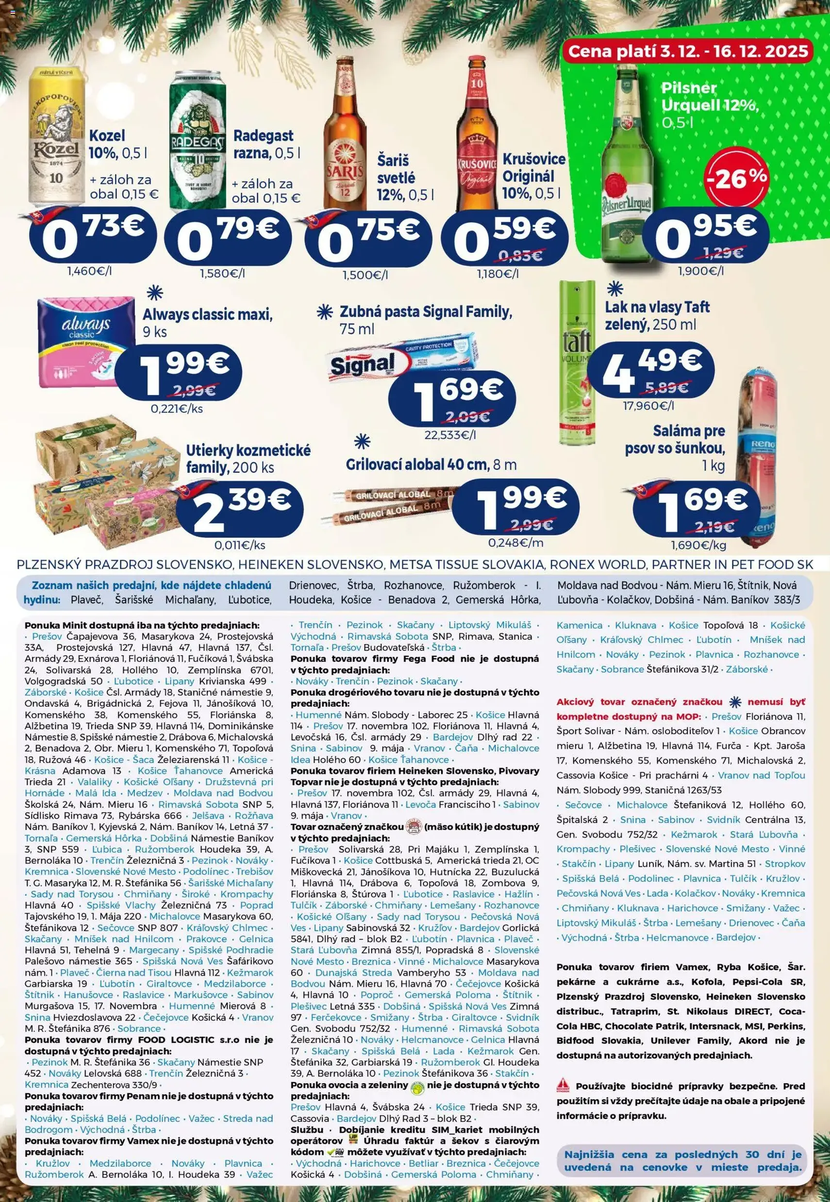 Milk Agro leták - platný leták od 10.12.2025 strana 15 z 16