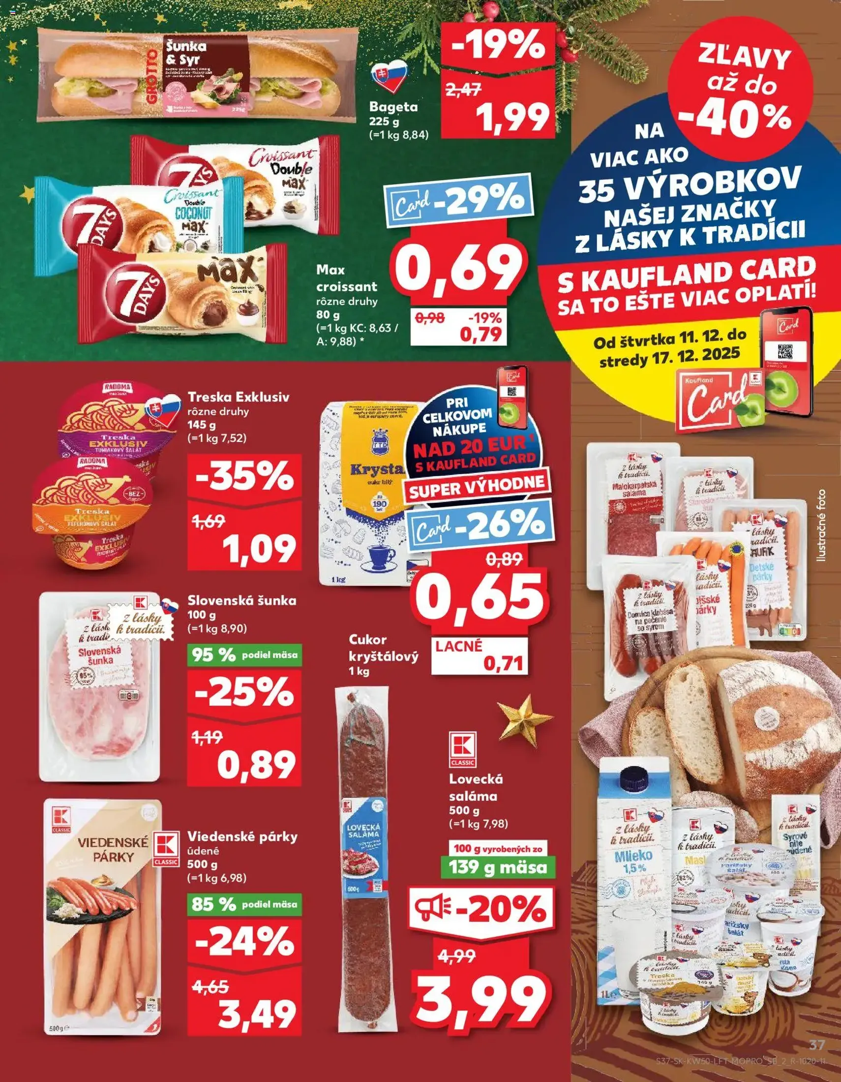 Kaufland SK Akciós újság - 2025.12.11. érvényes szórólap 37 oldal 78 oldalból