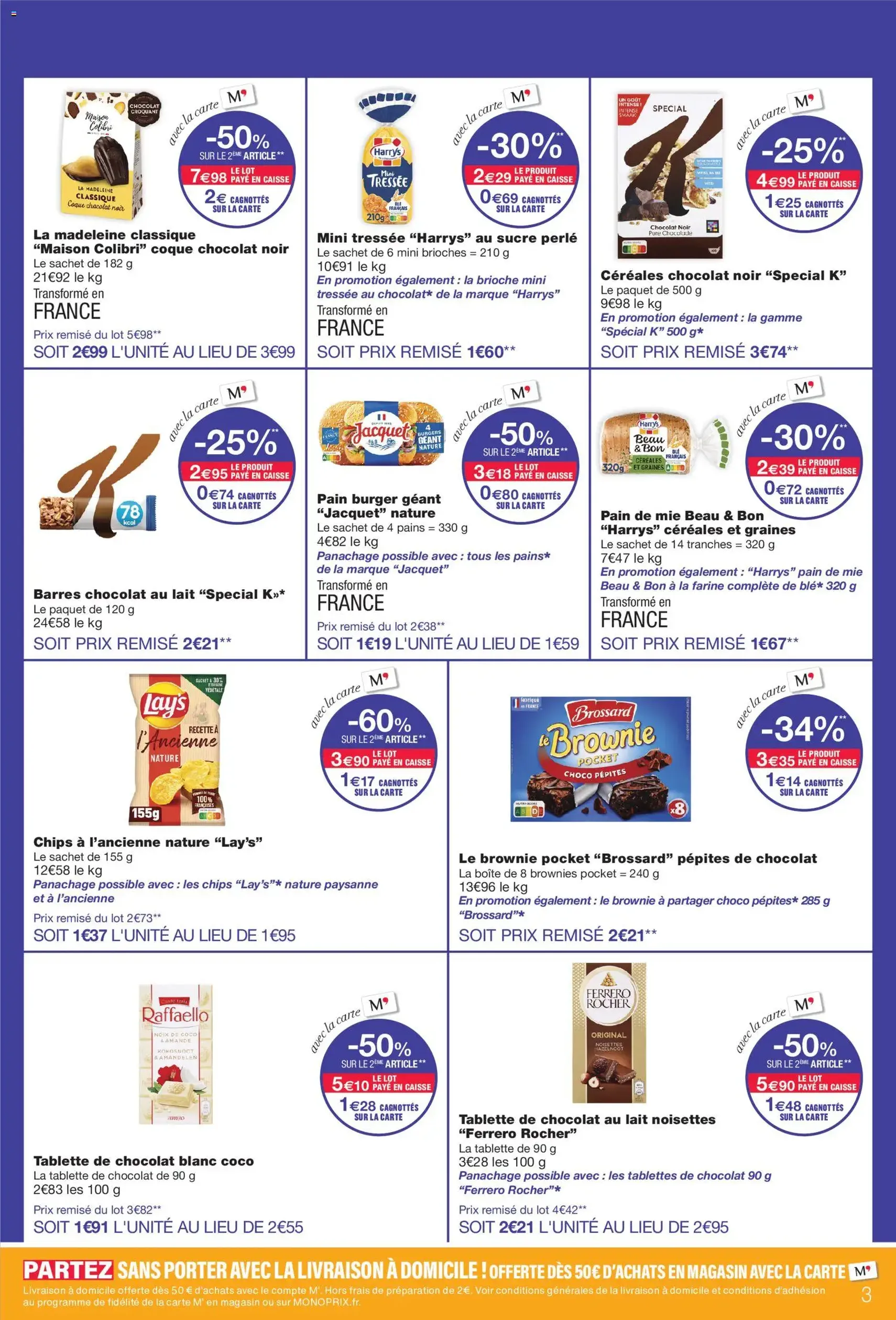 Monoprix catalogue - brochure valable à partir du 11/08/2026, page 3 sur 46