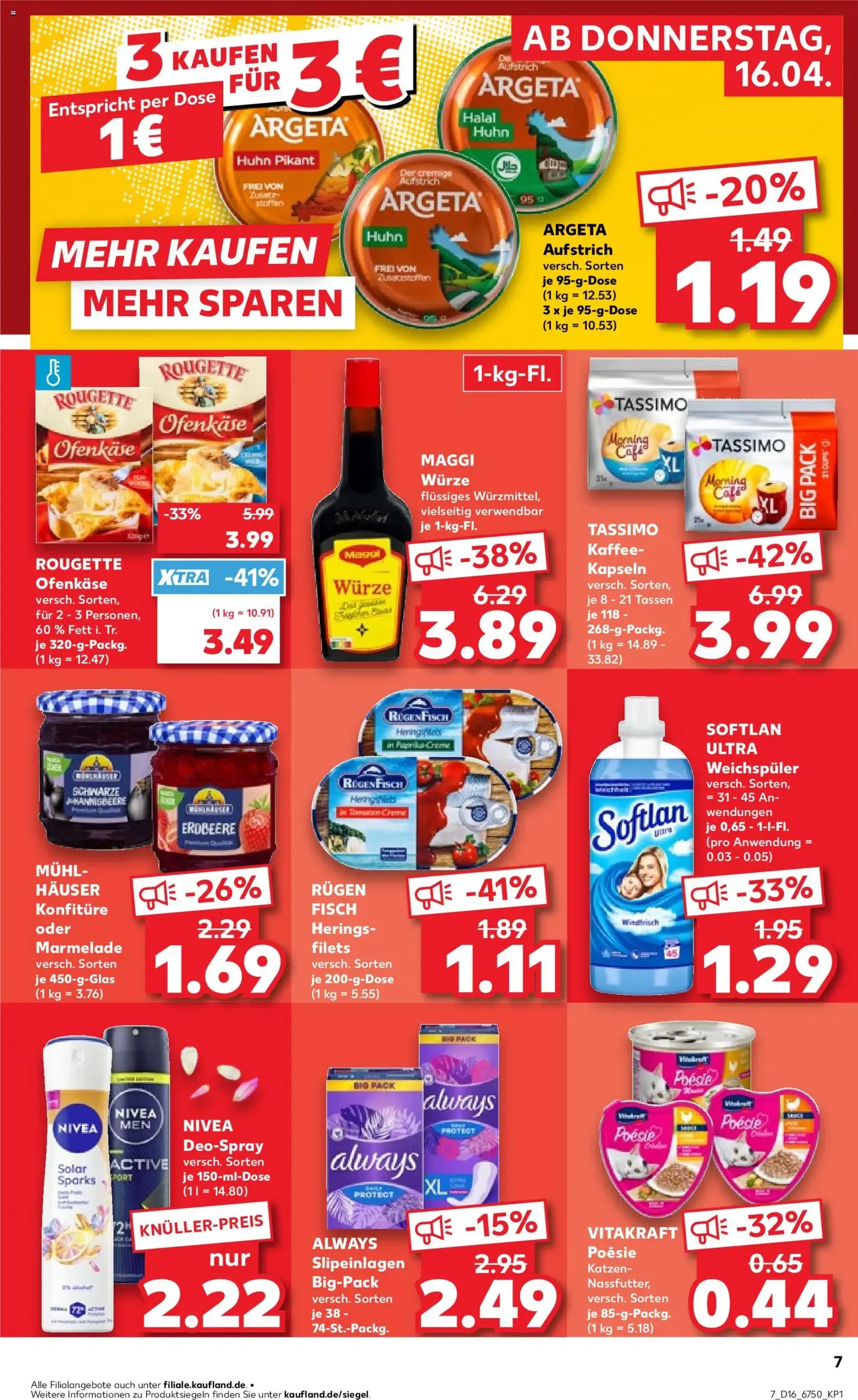 Kaufland Prospekt - Gültiger Prospekt ab 16.04.2026, Seite 7 von insgesamt 58