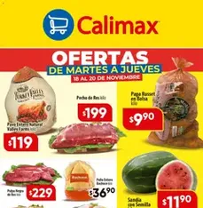 Vista previa del folleto Calimax folleto válido desde 18/11/2025