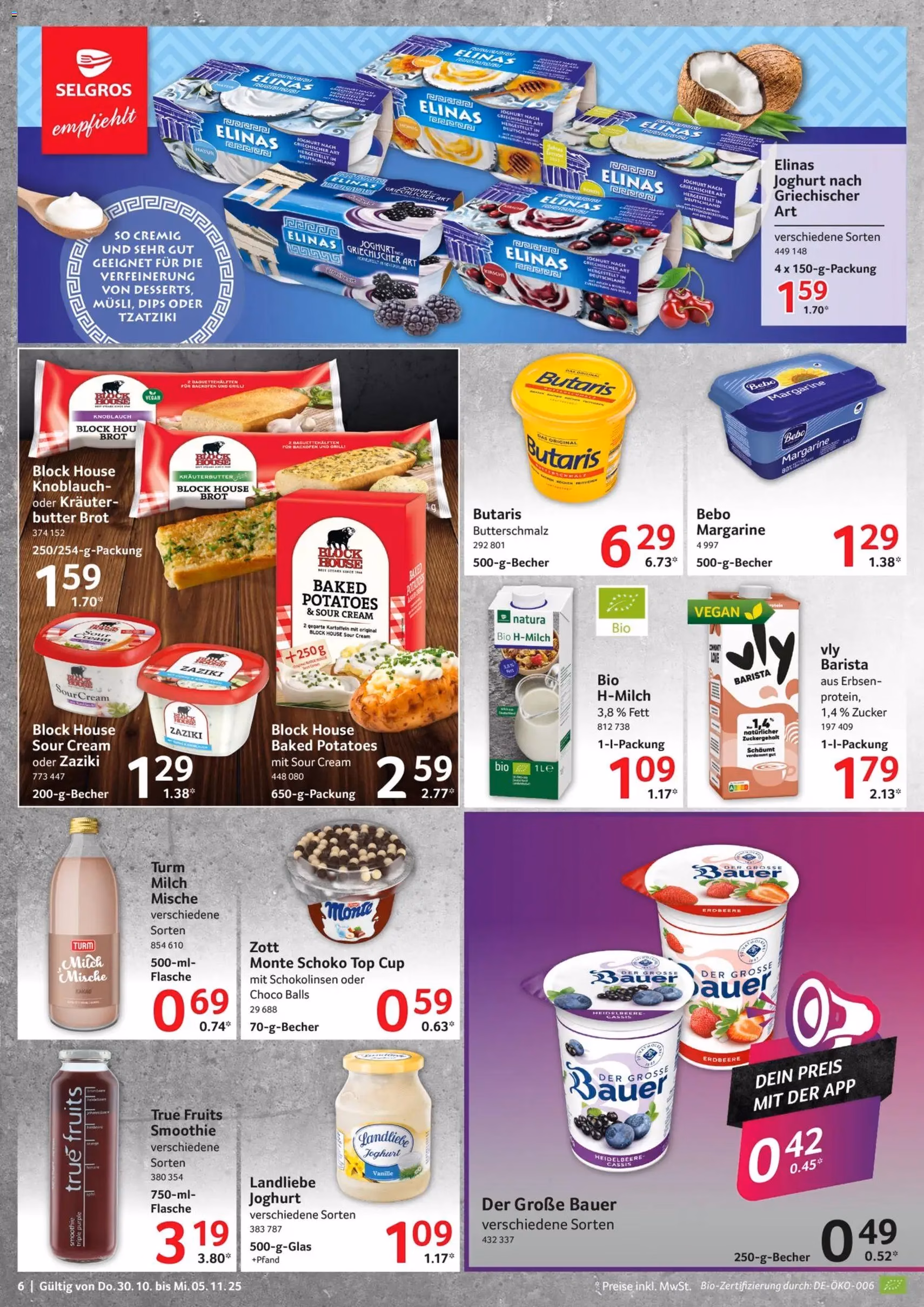Selgros Prospekt - Gültiger Prospekt ab 30.10.2025, Seite 6 von insgesamt 32 Selgros Prospekt - Gültiger Prospekt ab 30.10.2025, Seite 6 von insgesamt 32