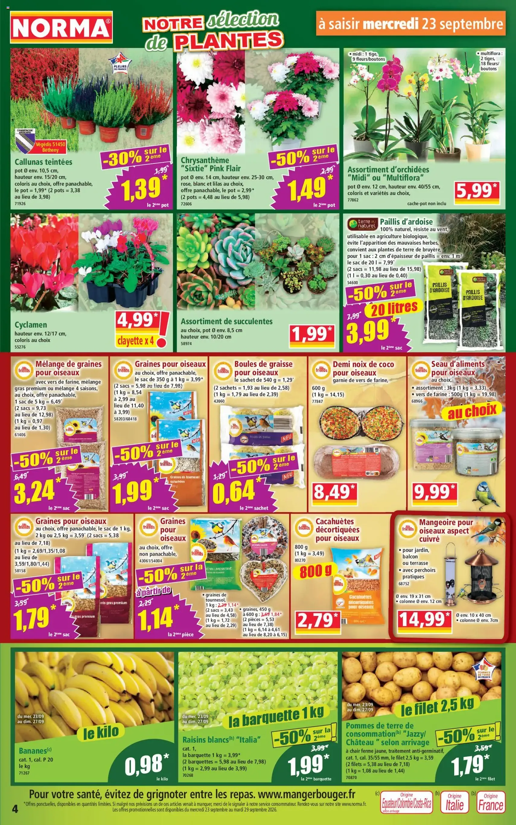 Norma catalogue - brochure valable à partir du 23/09/2026, page 4 sur 14