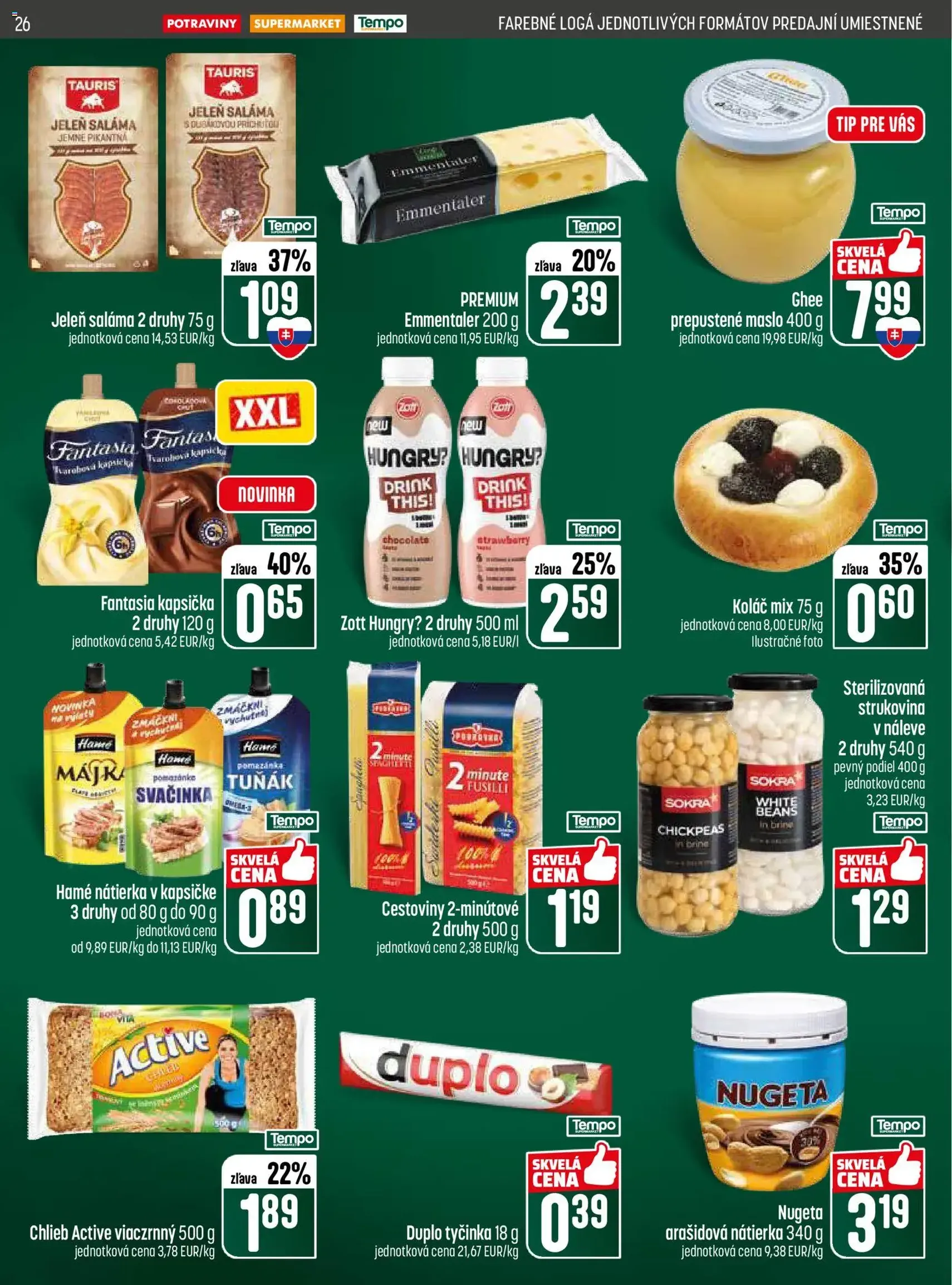 COOP Jednota leták - platný leták od 19.02.2026 strana 26 z 28