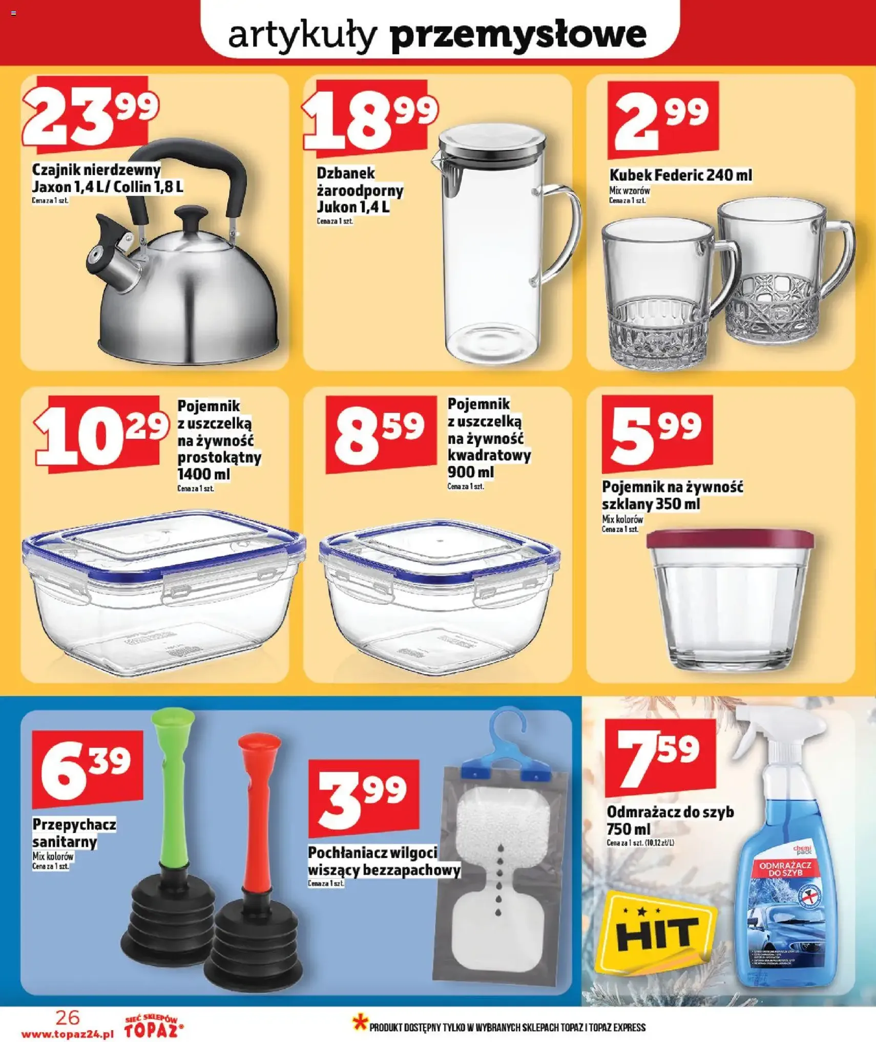 Topaz Gazetka - ważny gazetka od 29.01.2026 strona 26 z 28