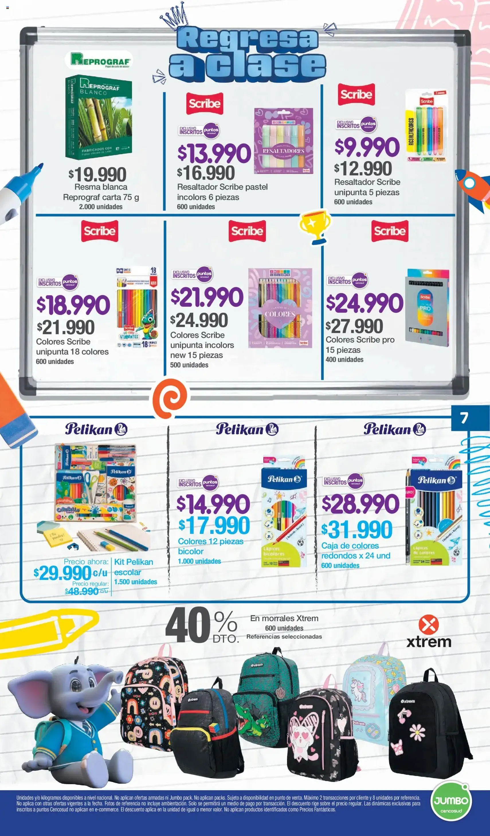 Jumbo Regresa a clase - folleto válido desde 25/07/2026 página 7 de 12