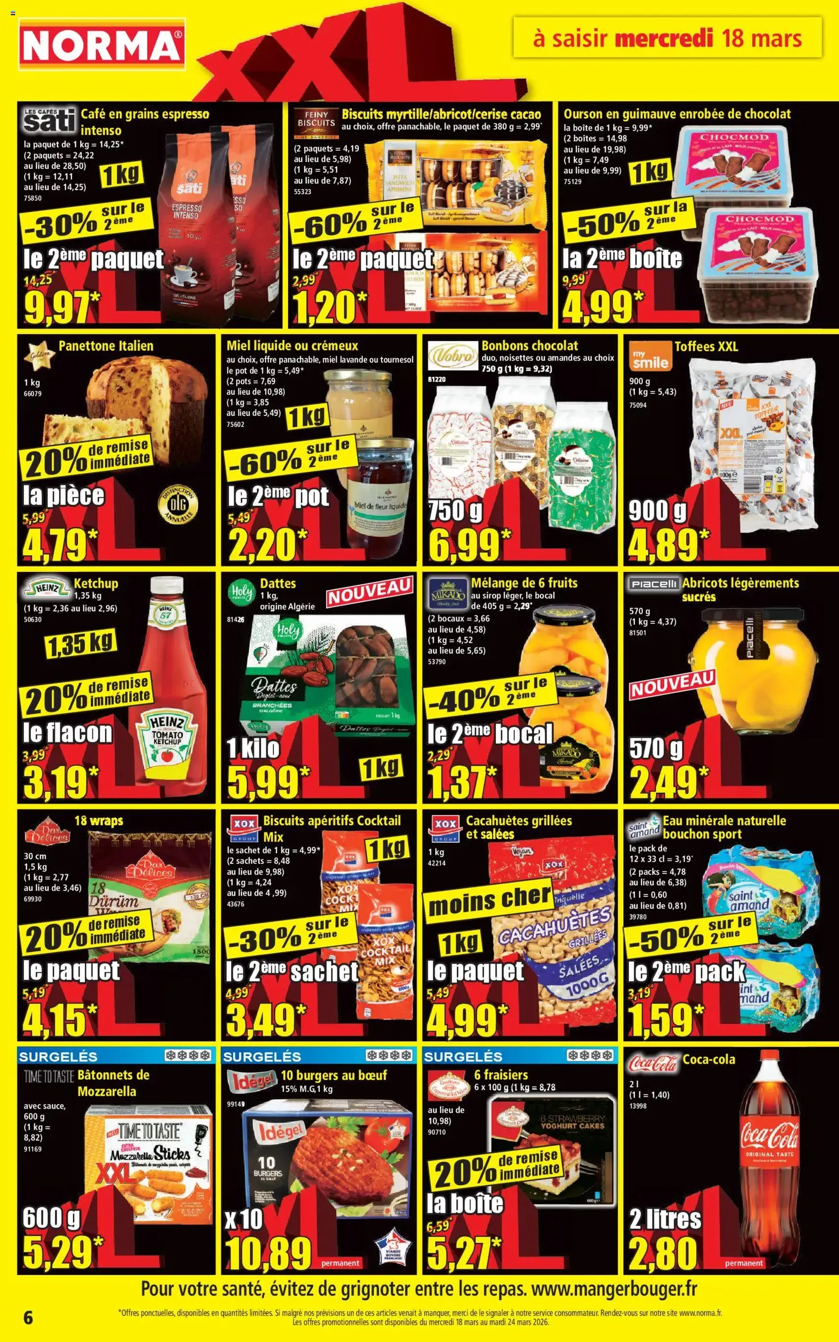 Norma catalogue - brochure valable à partir du 18/03/2026, page 6 sur 14