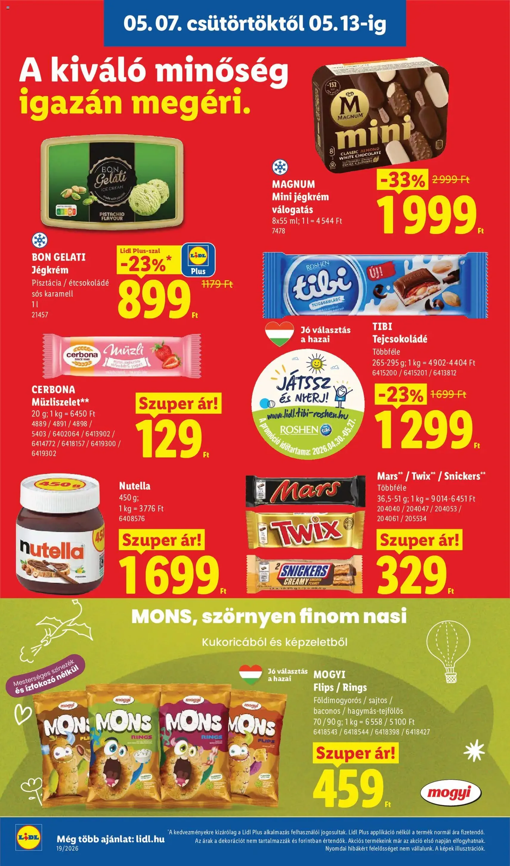 Lidl akciós újság - 2026.05.07. érvényes szórólap 12 oldal 76 oldalból