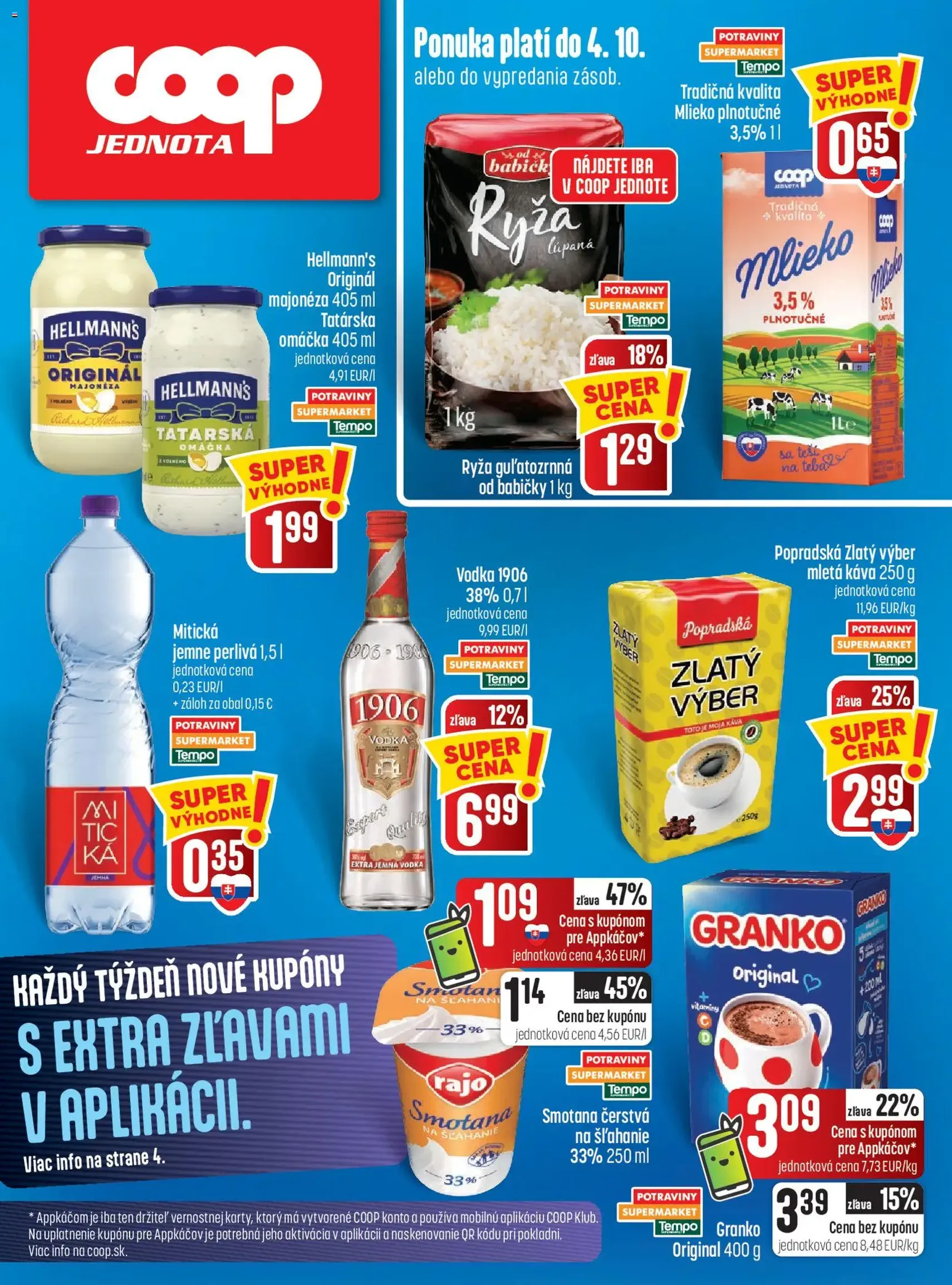 COOP Jednota leták - platný leták od 01.10.2026 strana 28 z 28