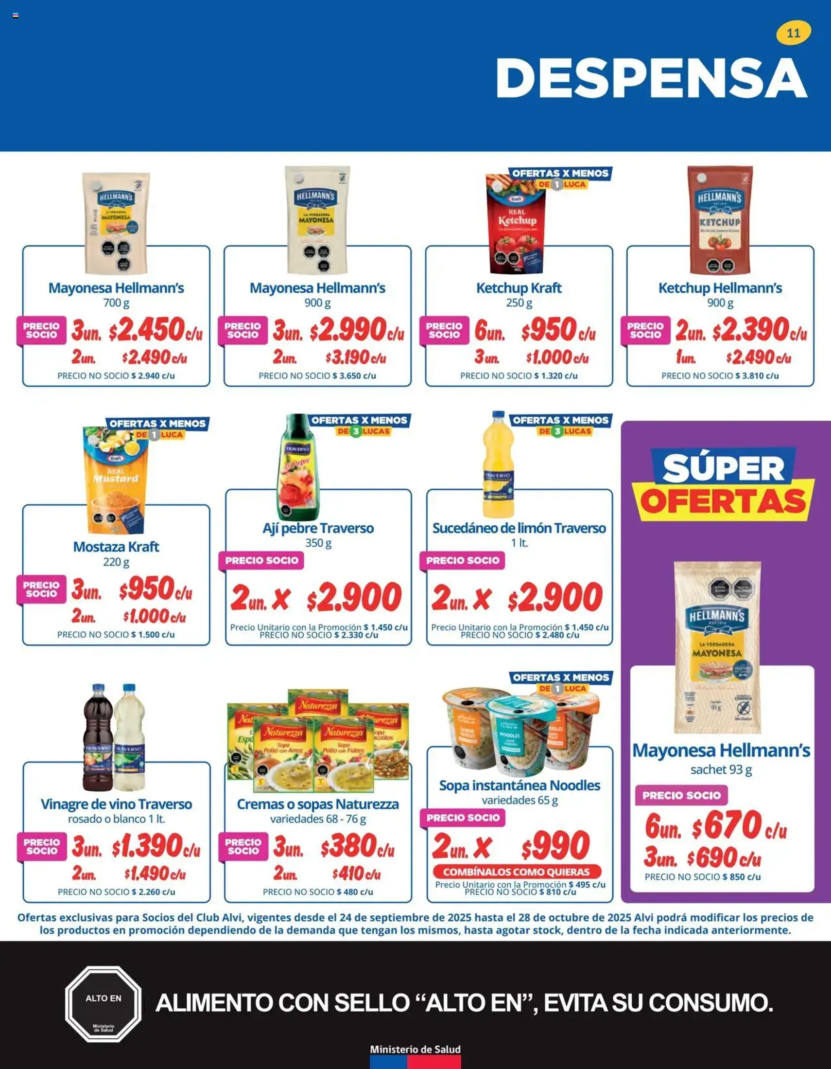 Alvi catálogo - folleto válido desde 30.09.2025 página 11 de 24 Alvi catálogo - folleto válido desde 30.09.2025 página 11 de 24