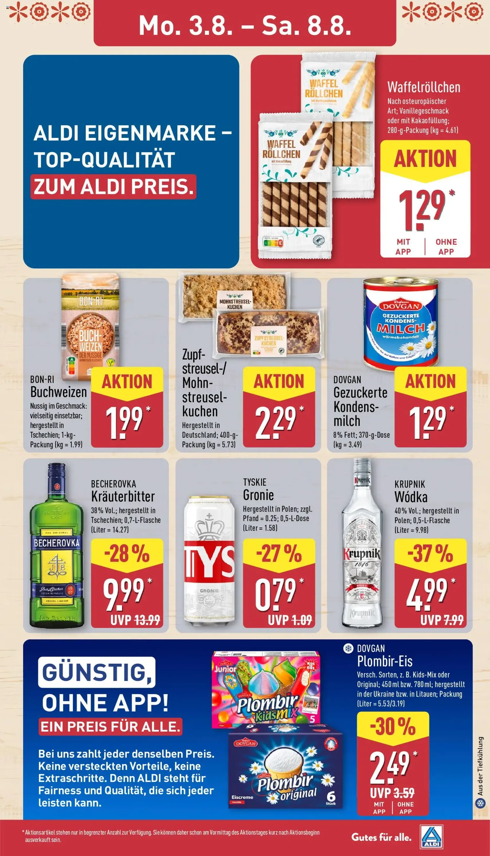 Aldi Prospekt - Gültiger Prospekt ab 03.08.2026, Seite 11 von insgesamt 40