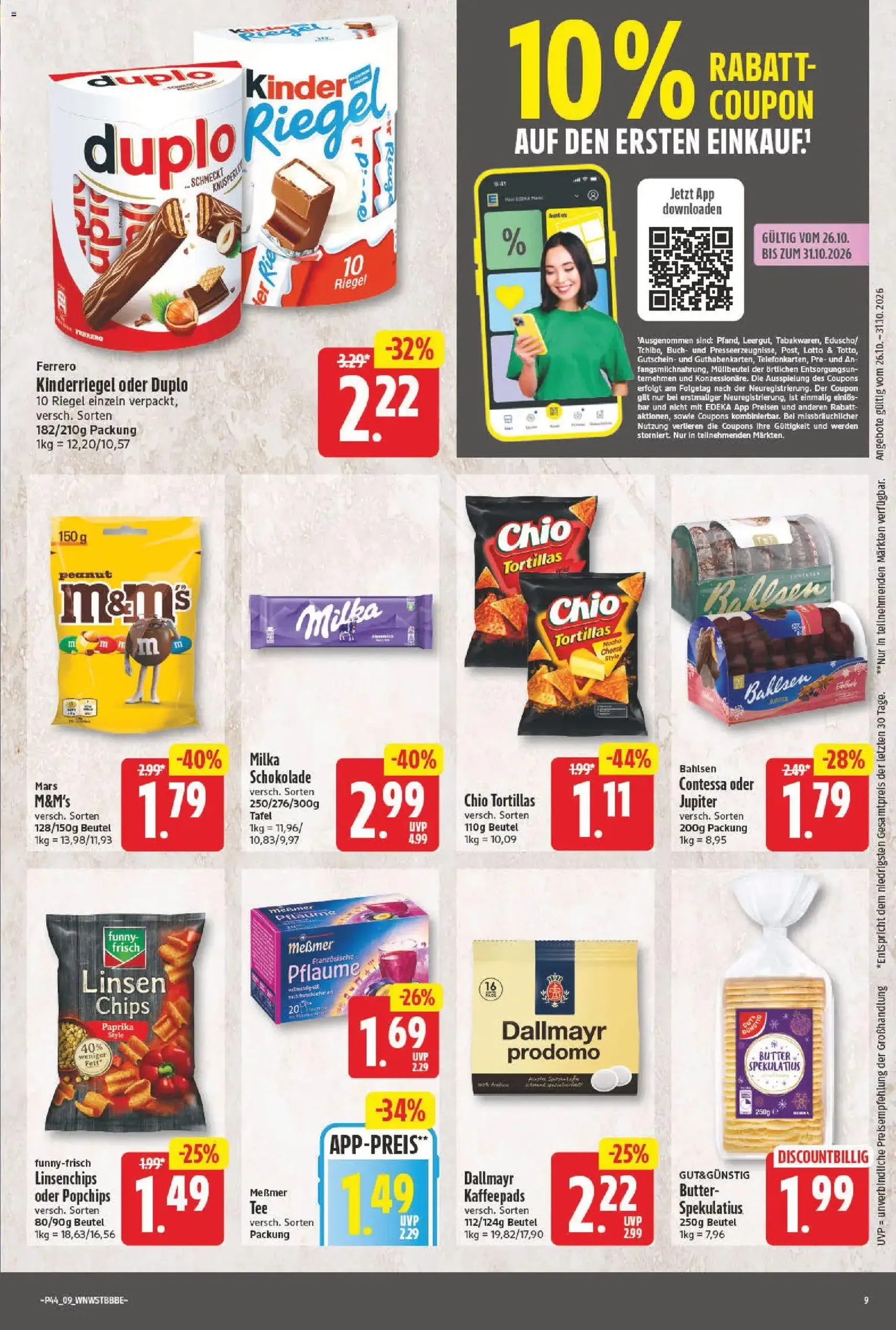 NP Discount Prospekt - Gültiger Prospekt ab 26.10.2026, Seite 9 von insgesamt 15