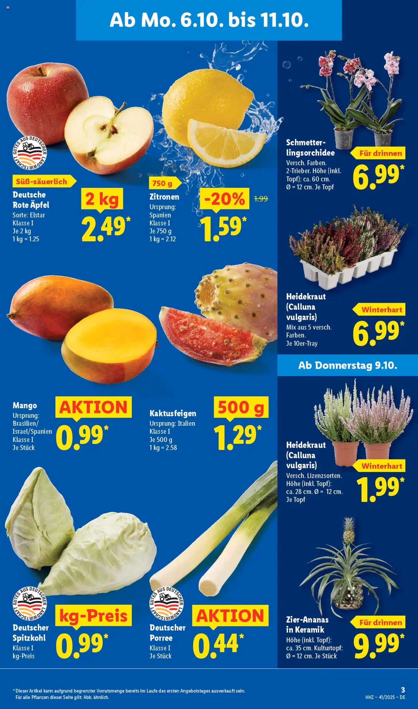 Lidl - Prospekt - Gültiger Prospekt ab 06.10.2025, Seite 5 von insgesamt 70 Lidl - Prospekt - Gültiger Prospekt ab 06.10.2025, Seite 5 von insgesamt 70
