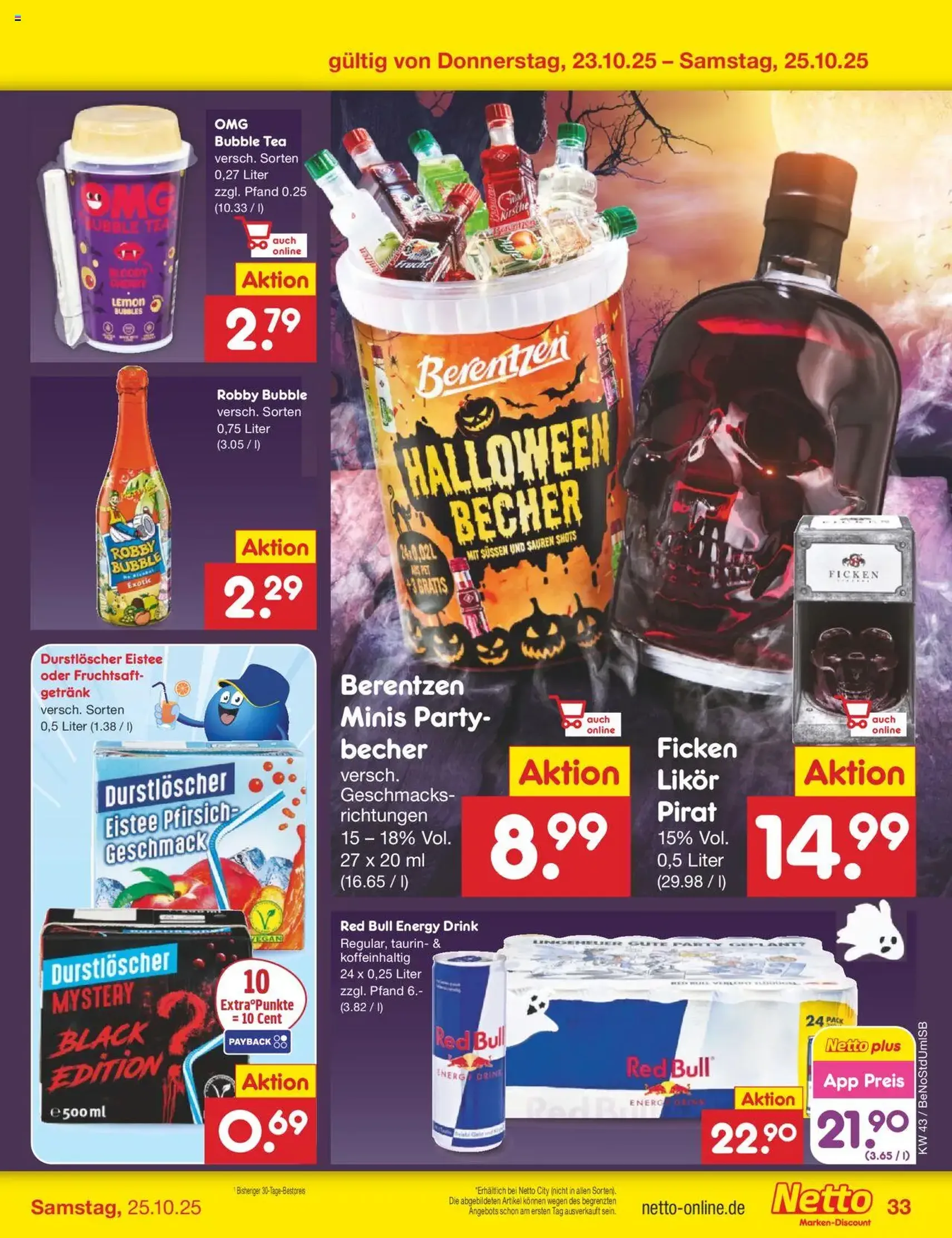 Netto Marken-Discount Prospekt - Gültiger Prospekt ab 20.10.2025, Seite 47 von insgesamt 69 Netto Marken-Discount Prospekt - Gültiger Prospekt ab 20.10.2025, Seite 47 von insgesamt 69