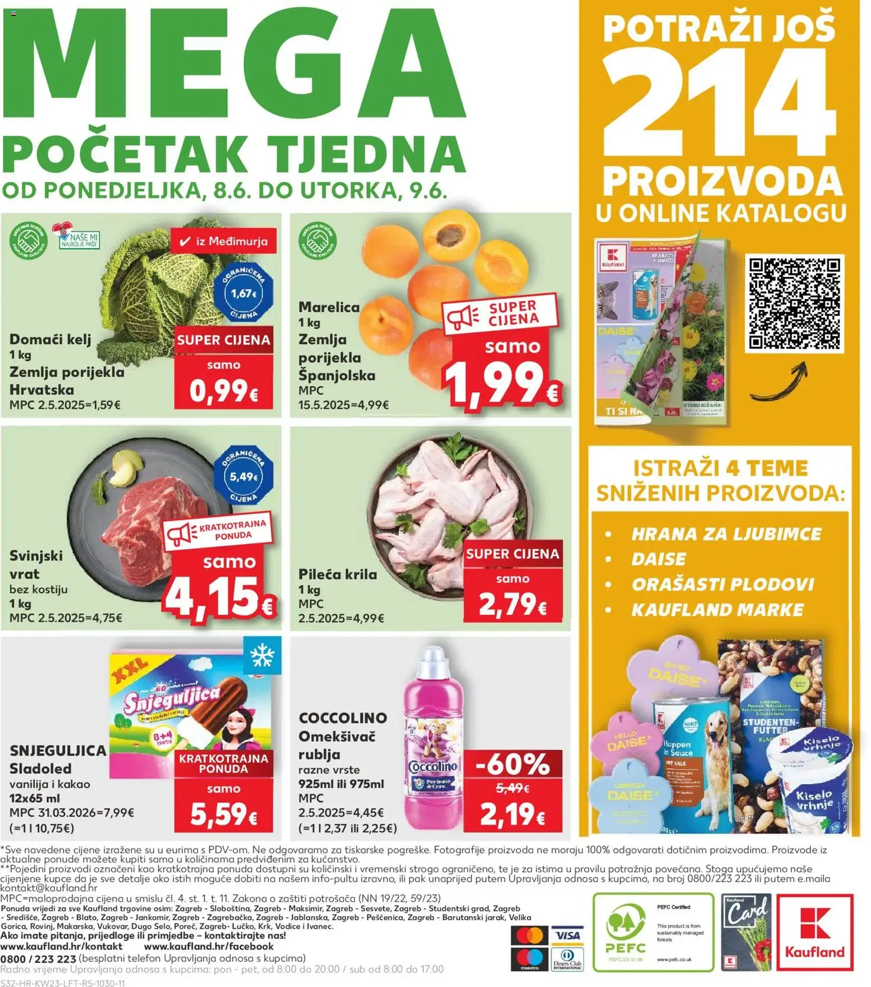Kaufland HR akciós újság - 2026.06.03. érvényes szórólap 32 oldal 32 oldalból