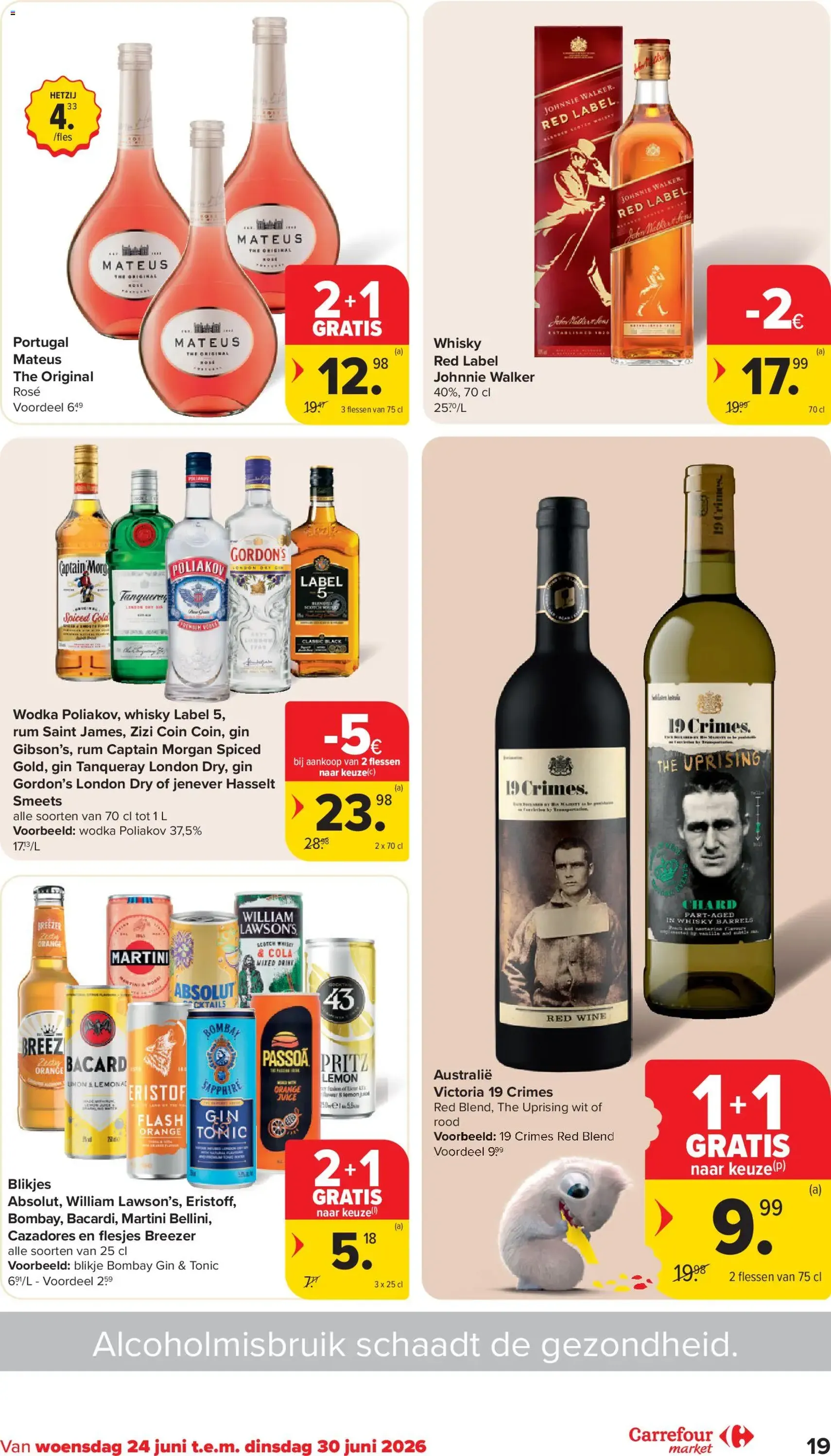 Carrefour market folder week 26 - geldige folder vanaf 24/06/2026 pagina 19 van 24