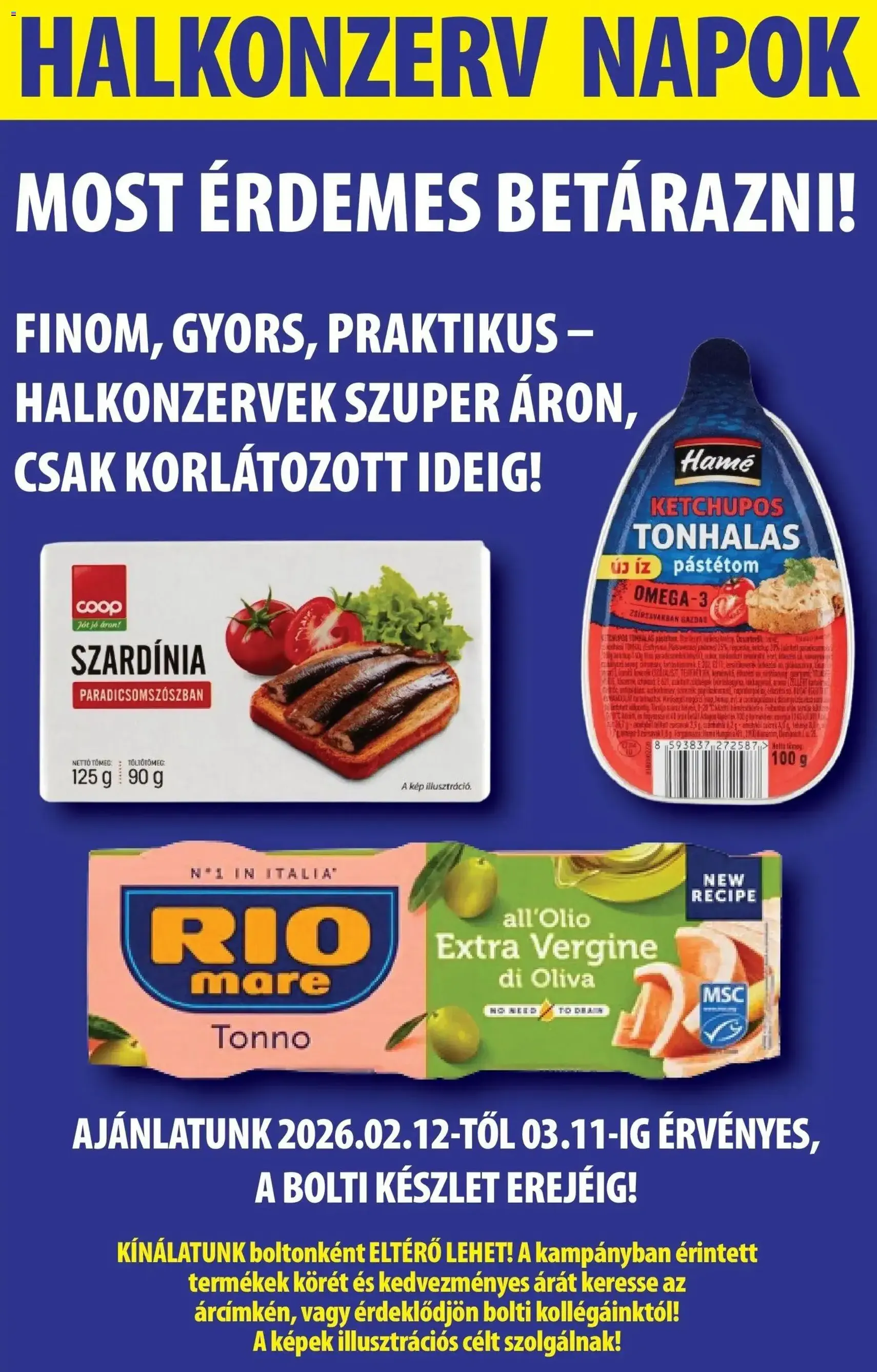 COOP Szolnok akciós újság - 2026.03.05. érvényes szórólap 4 oldal 6 oldalból