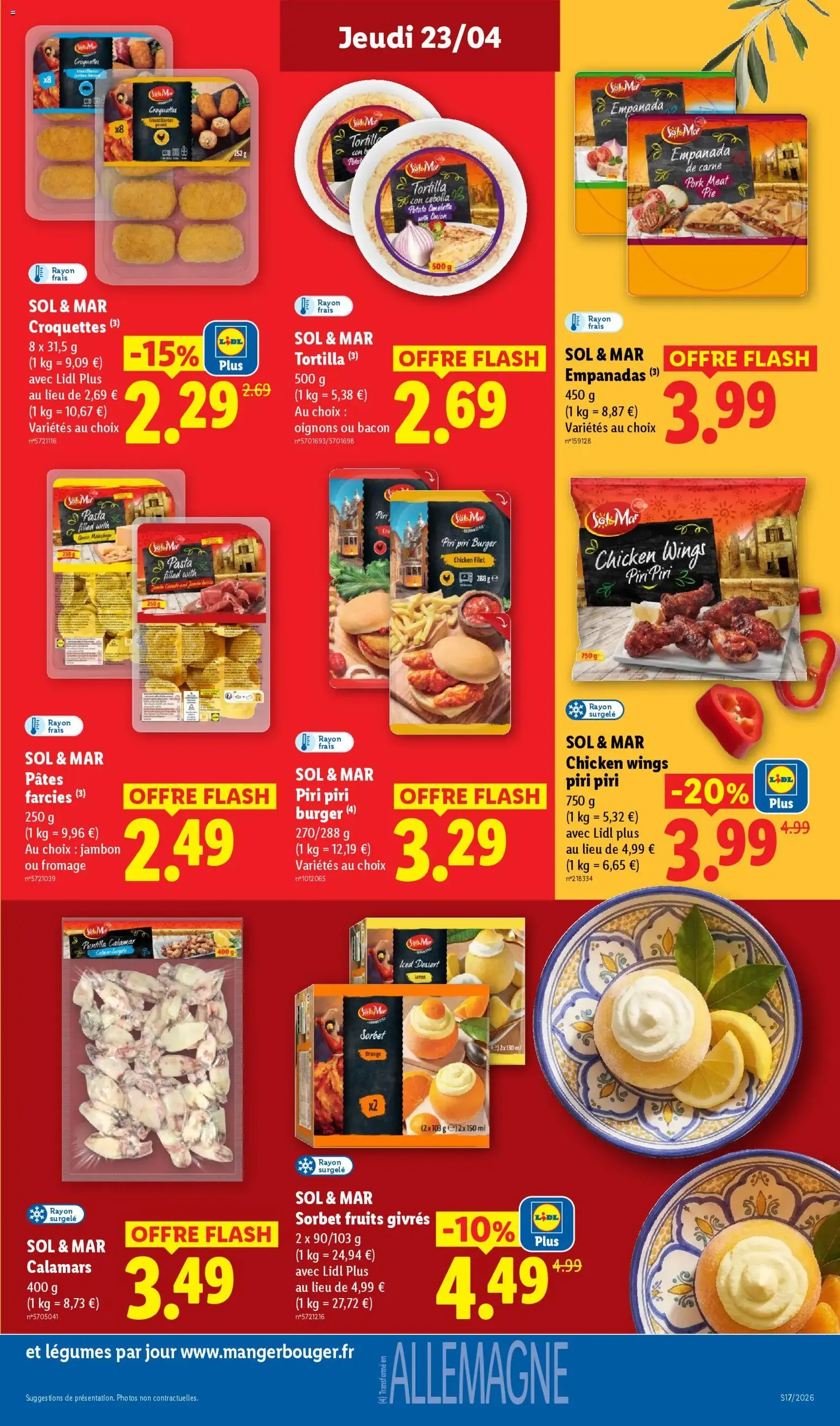 LIDL catalogue - brochure valable à partir du 23/04/2026, page 17 sur 70
