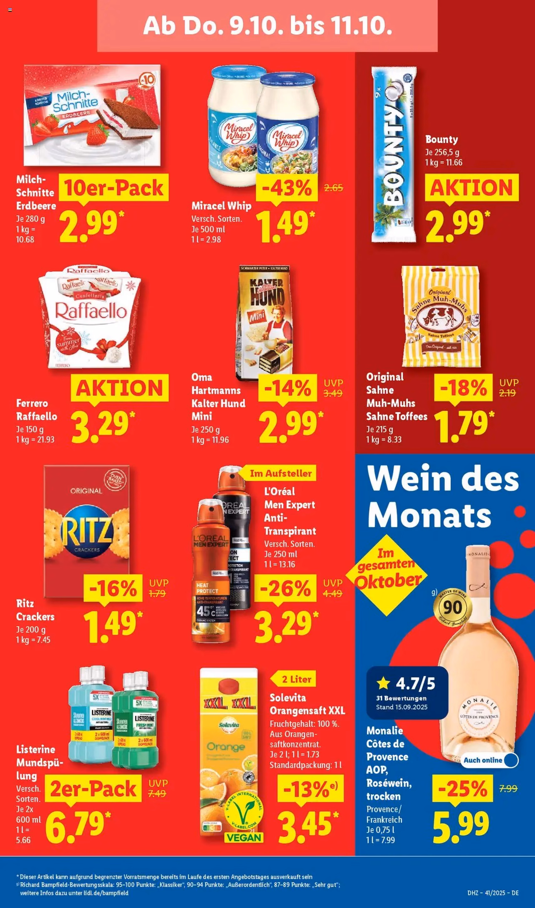 Lidl Prospekt - Gültiger Prospekt ab 06.10.2025, Seite 61 von insgesamt 68
