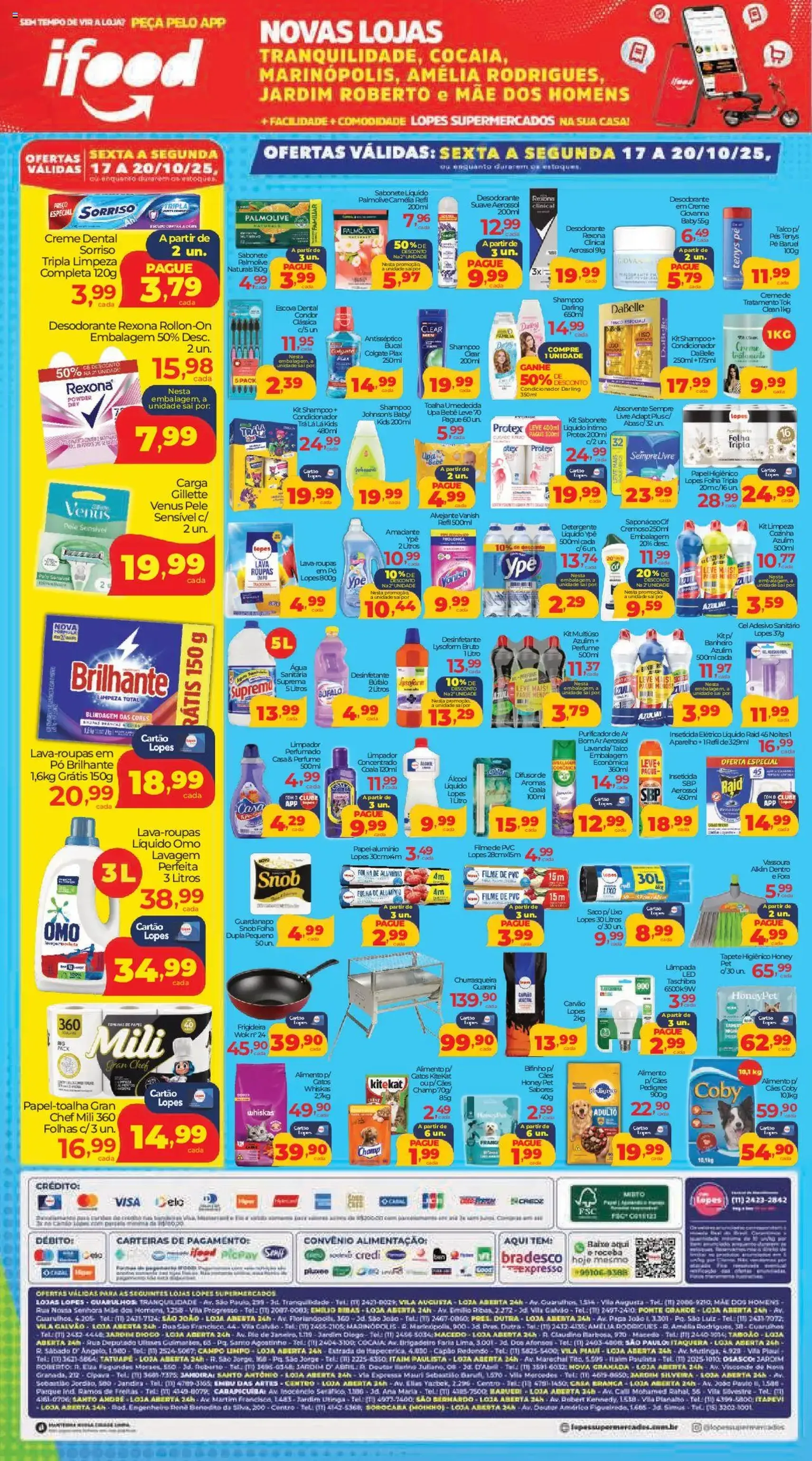 Lopes Supermercados - Ofertas da semana - folheto válido a partir de 17/10/2025 página 4 de 4