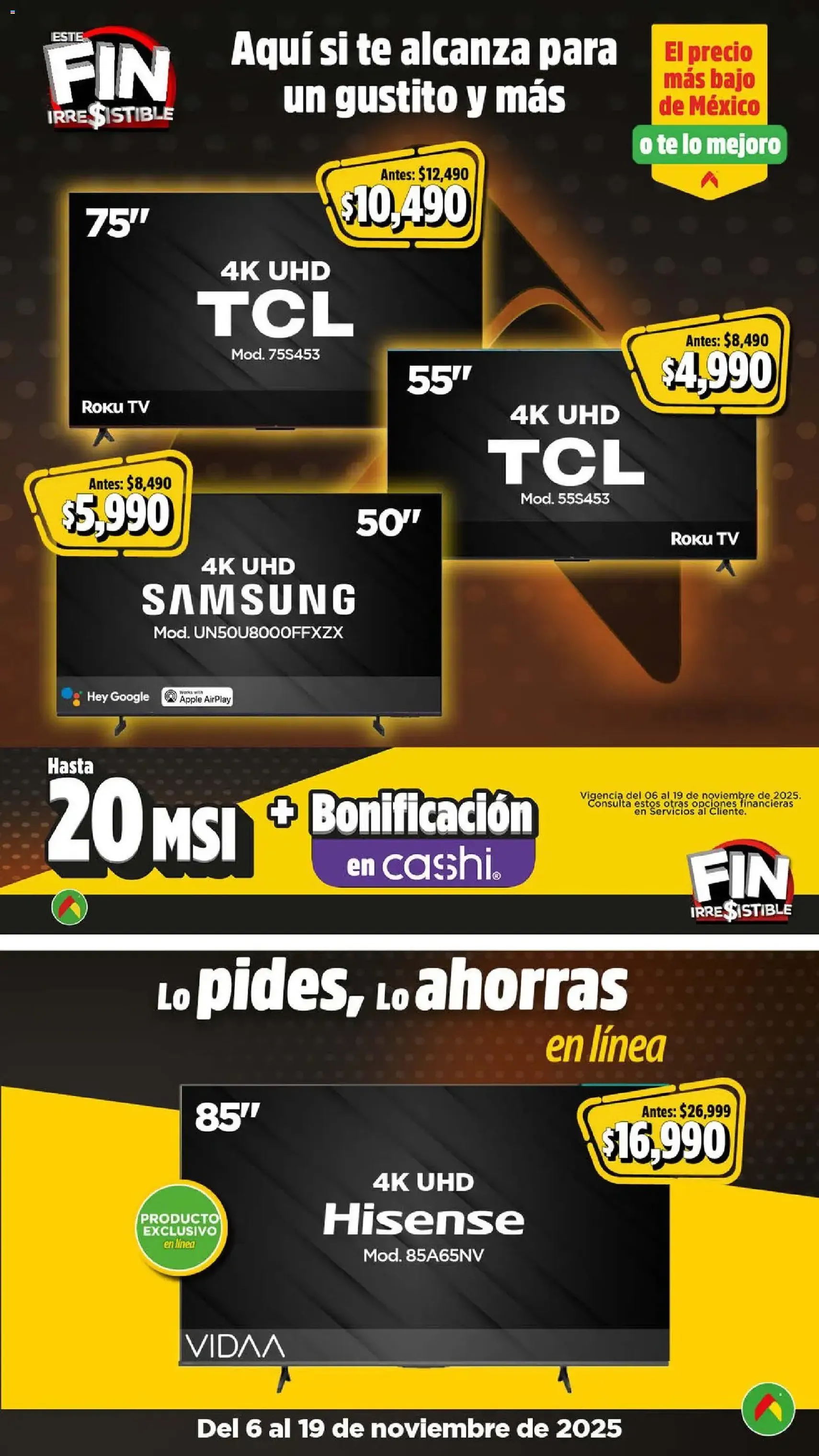 Bodega Aurrerá Buen Fin - folleto válido desde 06/11/2025 página 4 de 27