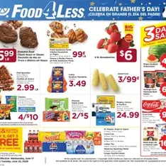 Food 4 Less Weekly Ad - Flyer preview valid from 06/17/2026