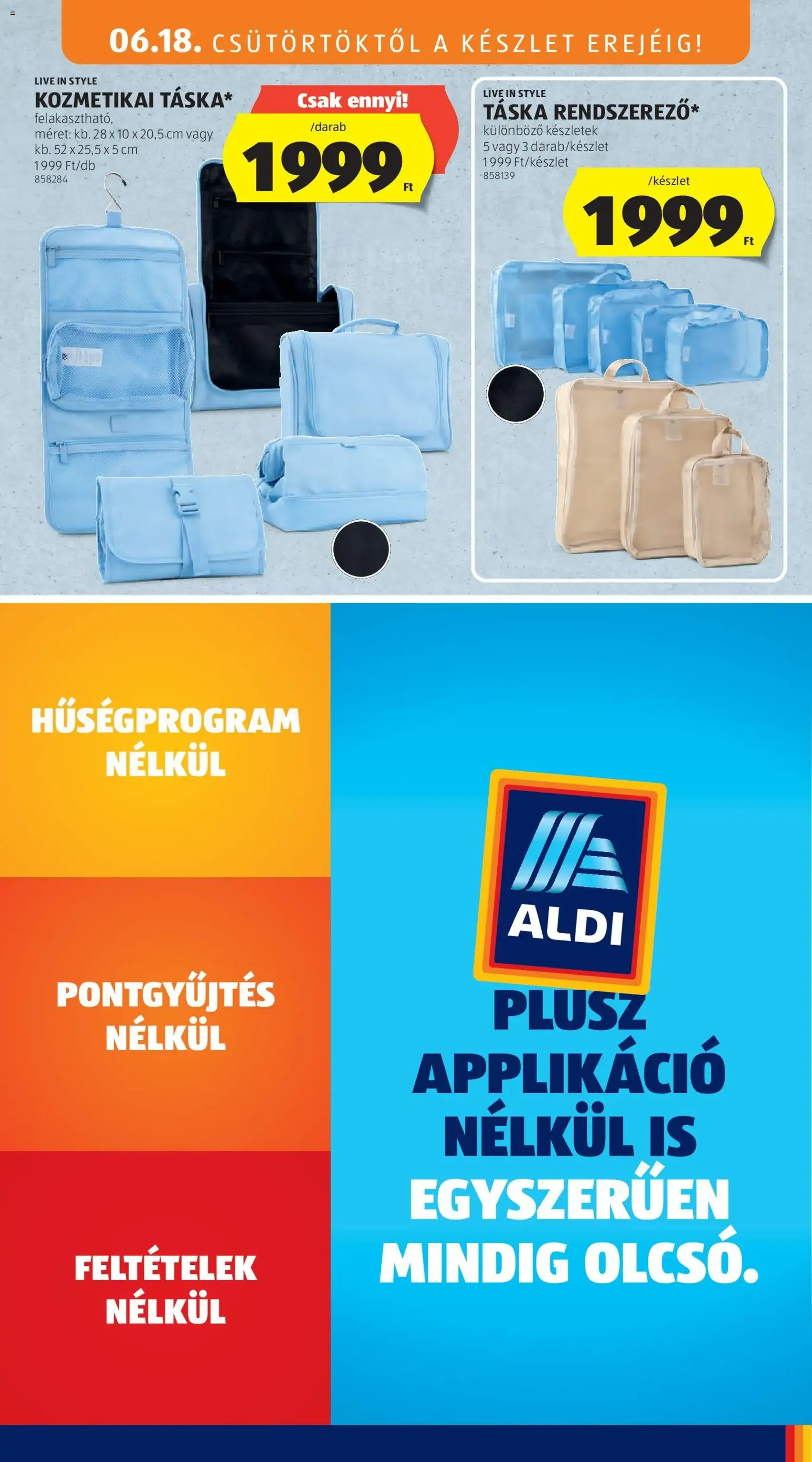 Aldi akciós újság - 2026.06.18. érvényes szórólap 31 oldal 37 oldalból
