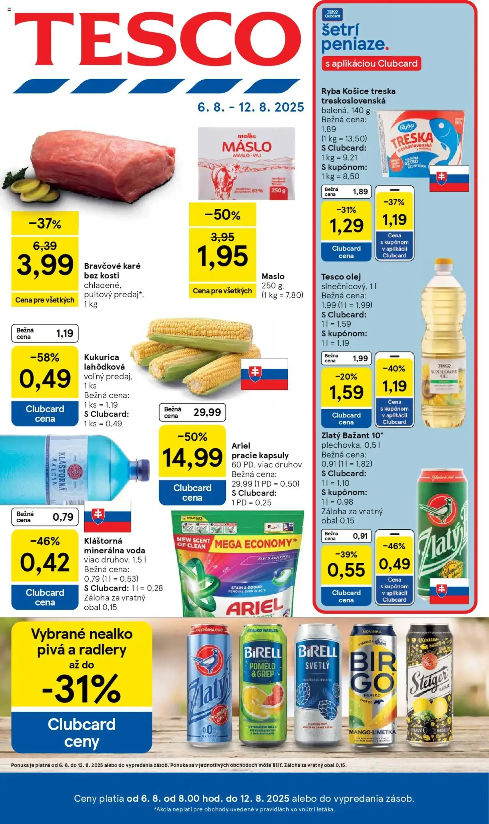 Tesco Hypermarket - leták - platný leták od 06.08.2025 strana 1 z 41 Tesco Hypermarket - leták - platný leták od 06.08.2025 strana 1 z 41