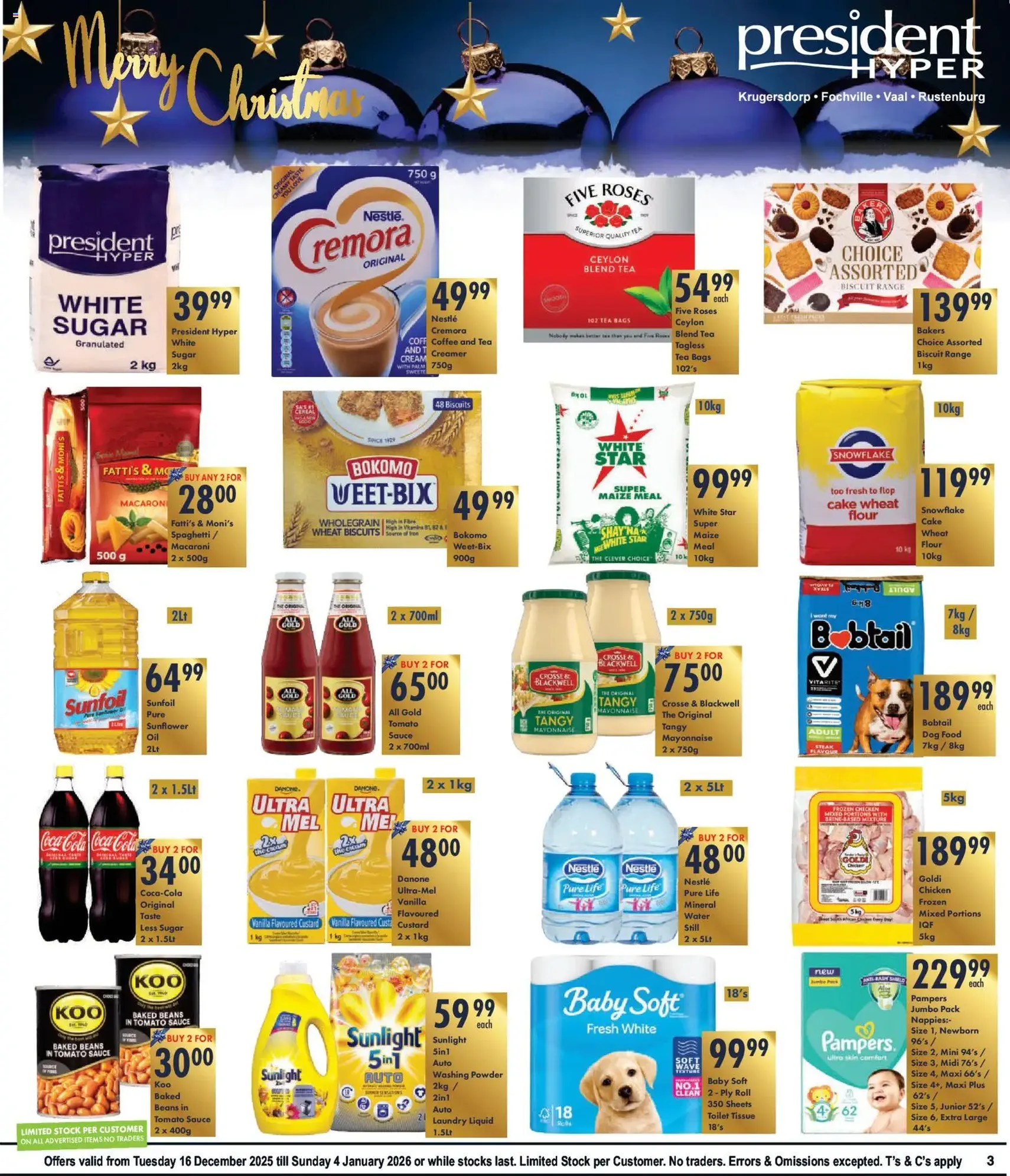 President Hyper Specials - valid flyer from 16/12/2025, page 3 of 10