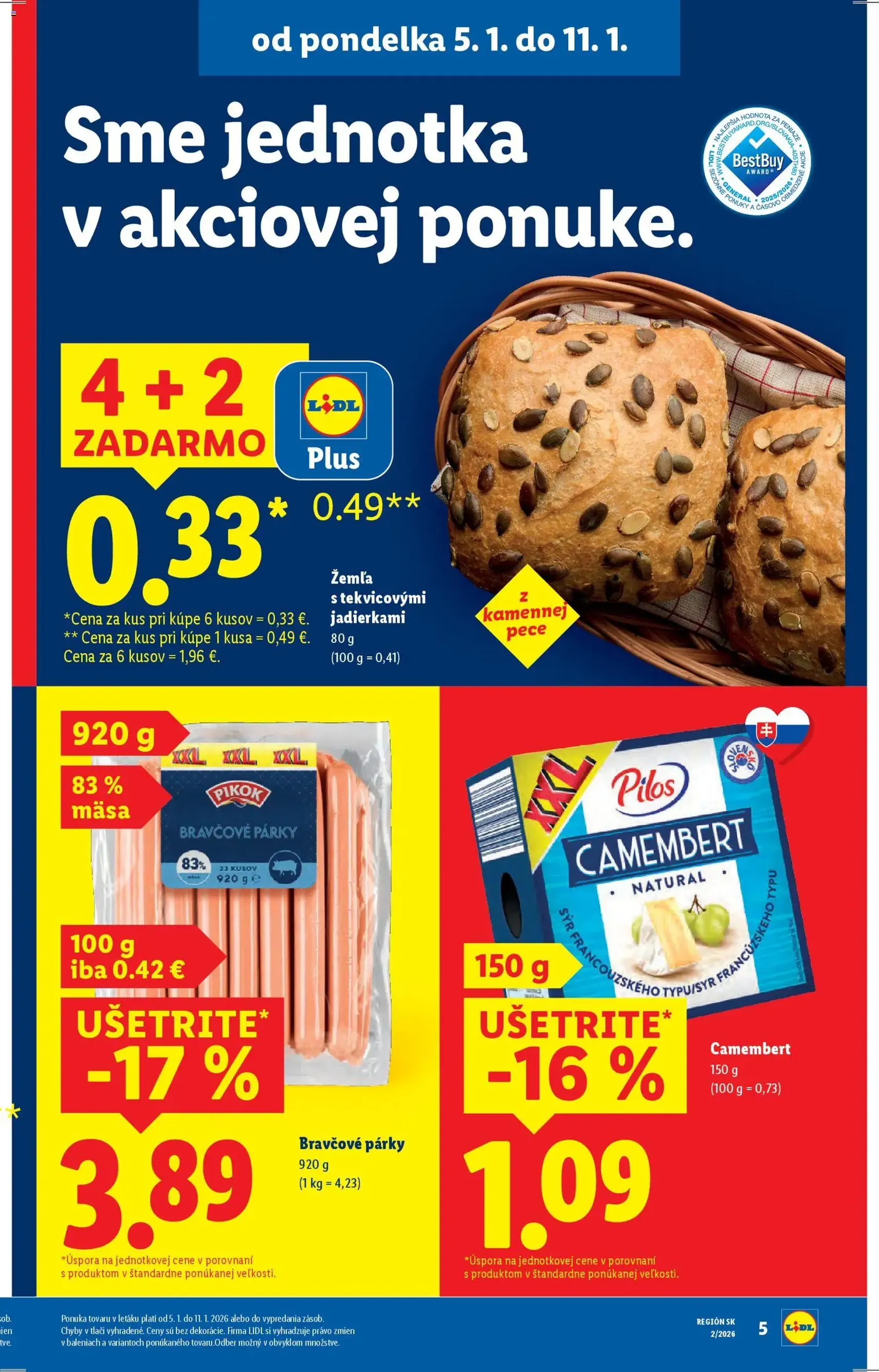 Lidl leták - platný leták od 05.01.2026 strana 5 z 87