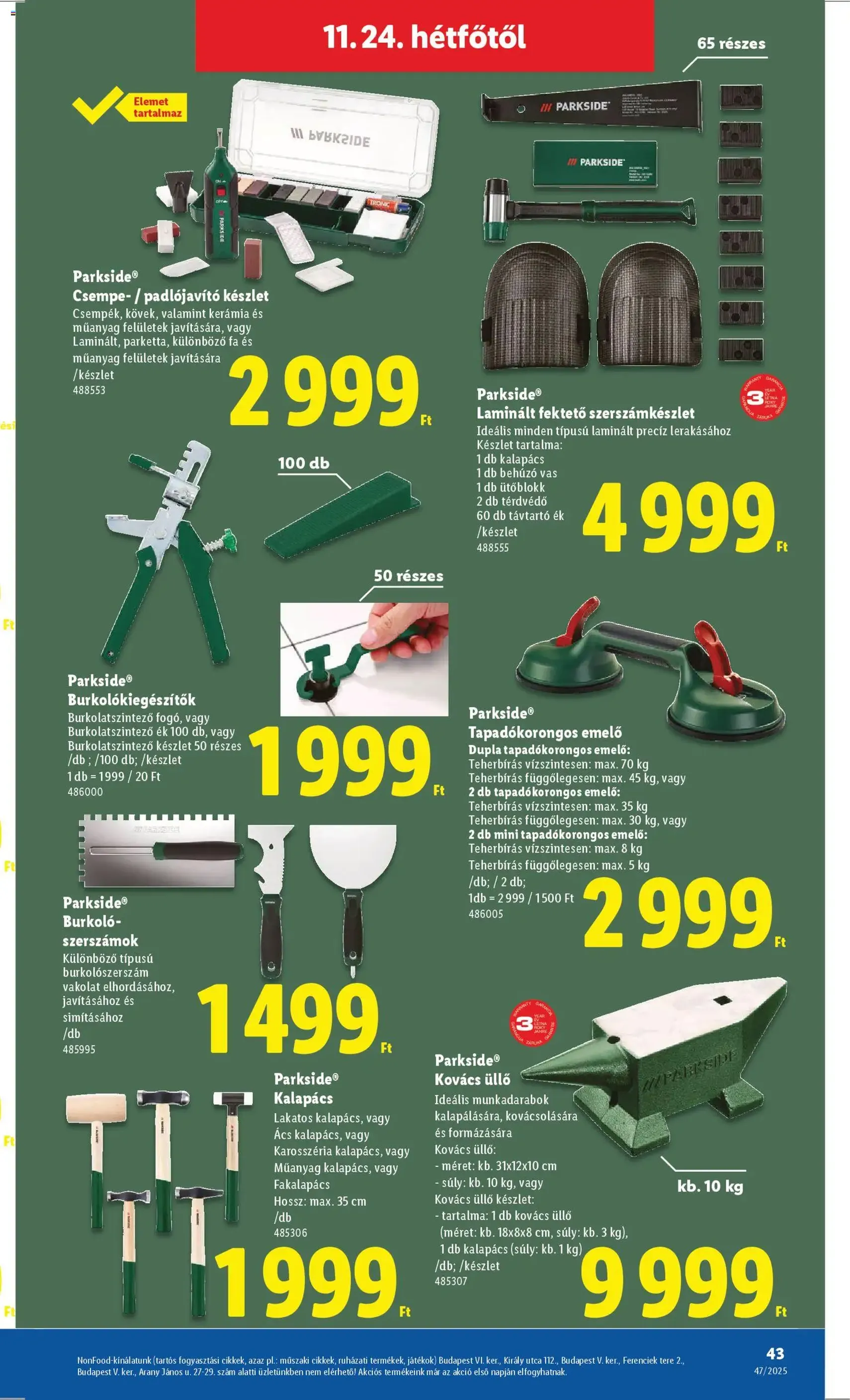 Lidl Black Friday - 2025.11.20. érvényes szórólap 43 oldal 66 oldalból