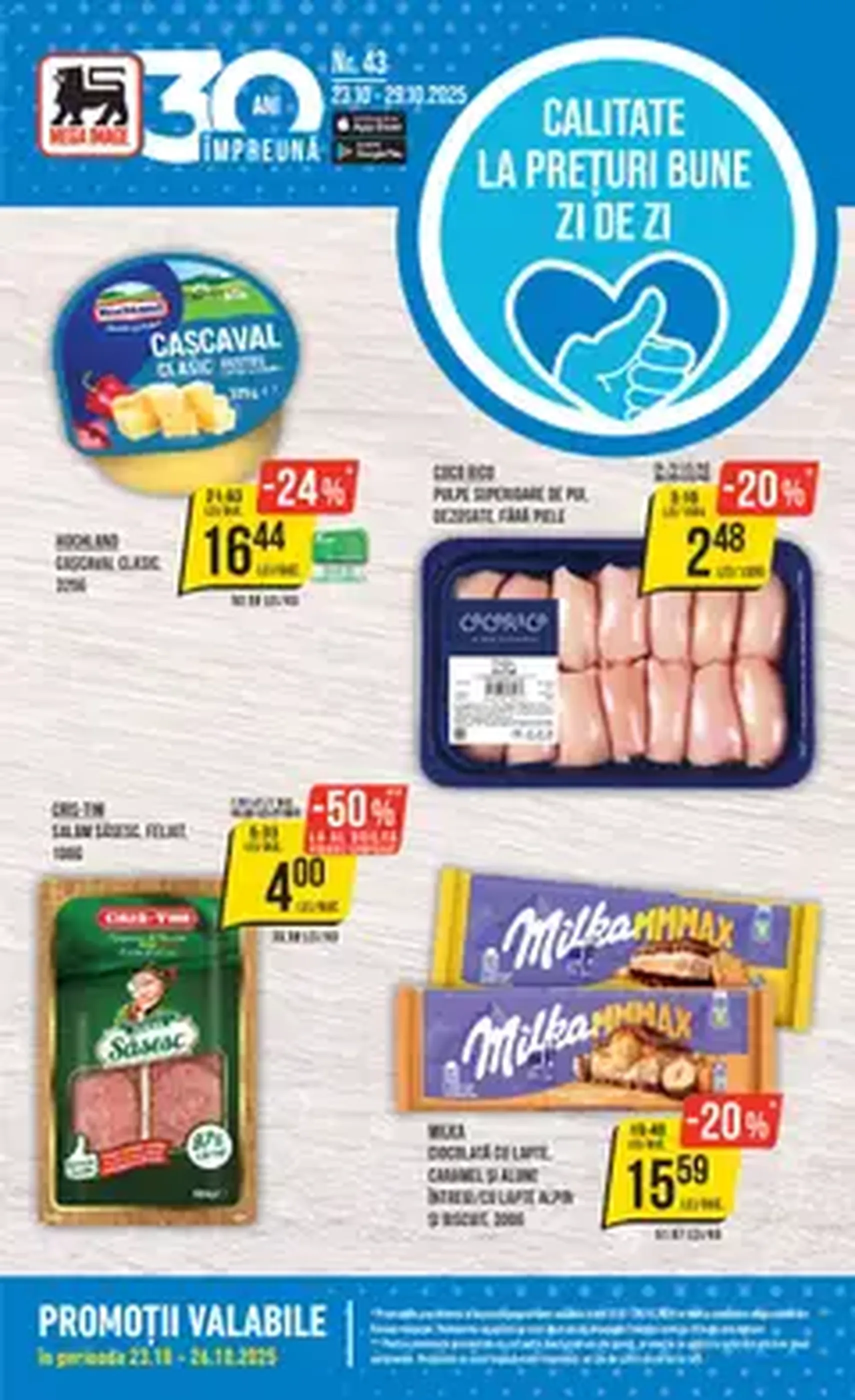Catalog Mega Image - cataloage valabile începând cu 23.10.2025 pagina 1 din 1