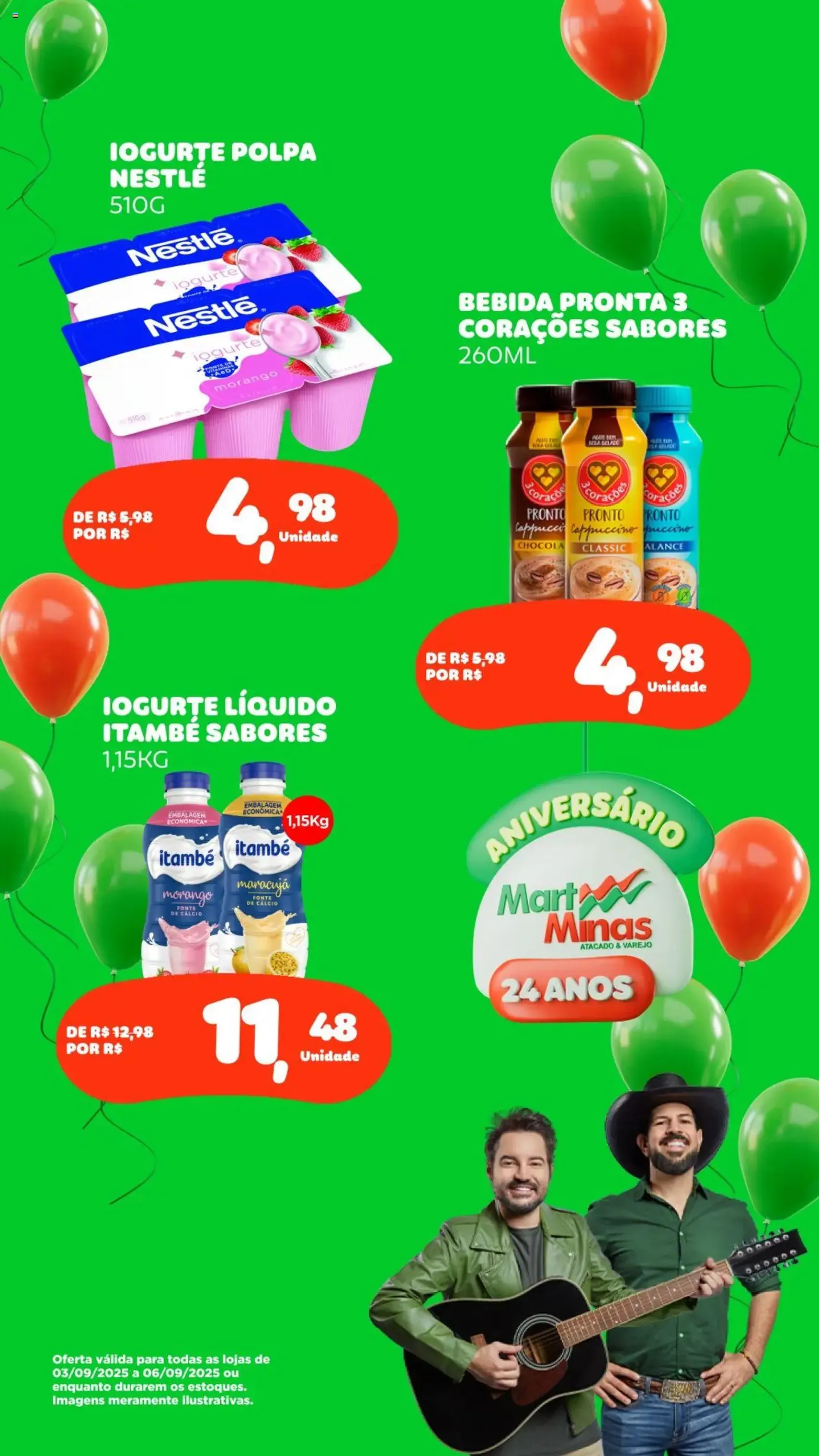 Mart Minas - Ofertas da semana - folheto válido a partir de 03/09/2025 página 2 de 6 Mart Minas - Ofertas da semana - folheto válido a partir de 03/09/2025 página 2 de 6