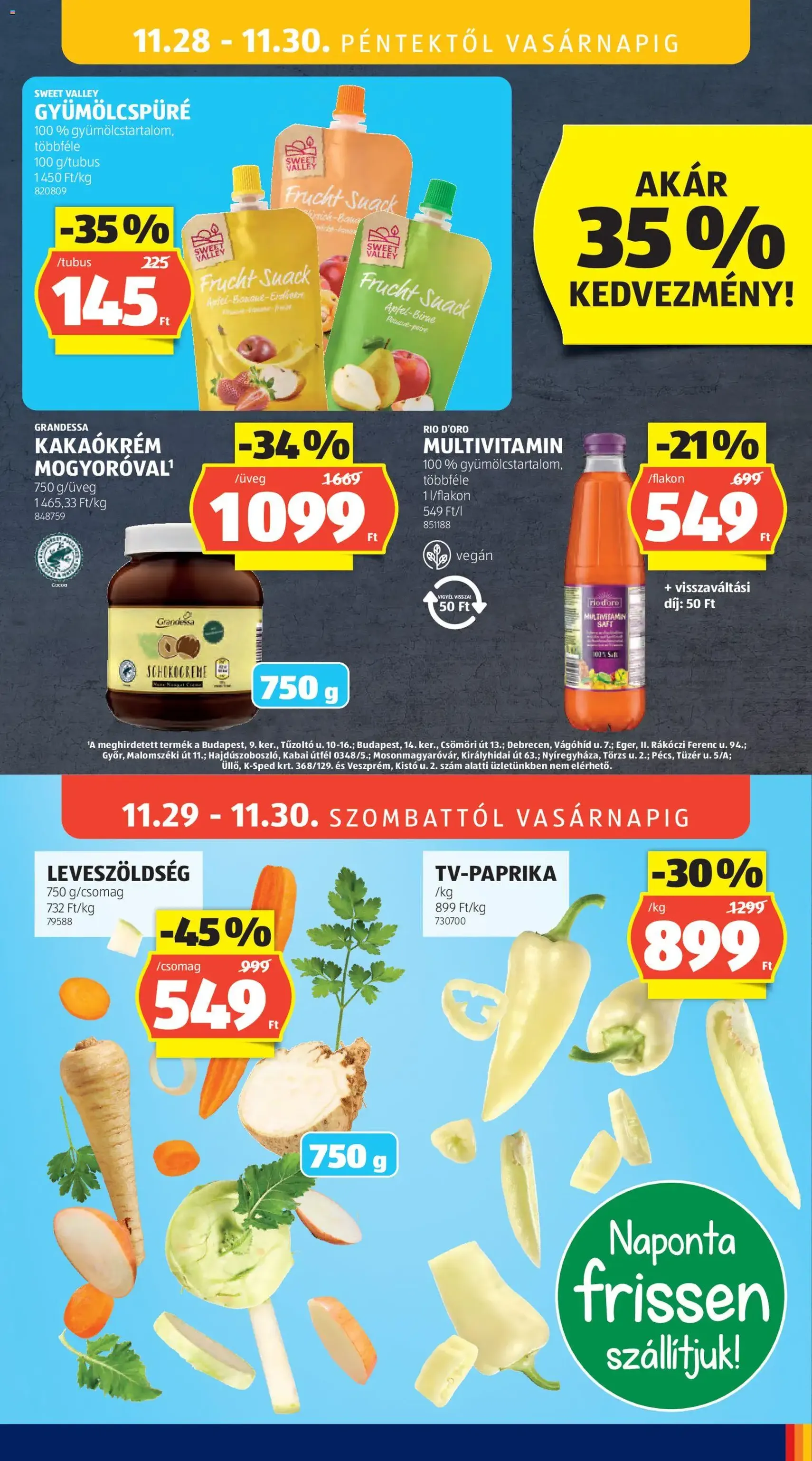 Aldi Black Friday - 2025.11.27. érvényes szórólap 37 oldal 62 oldalból