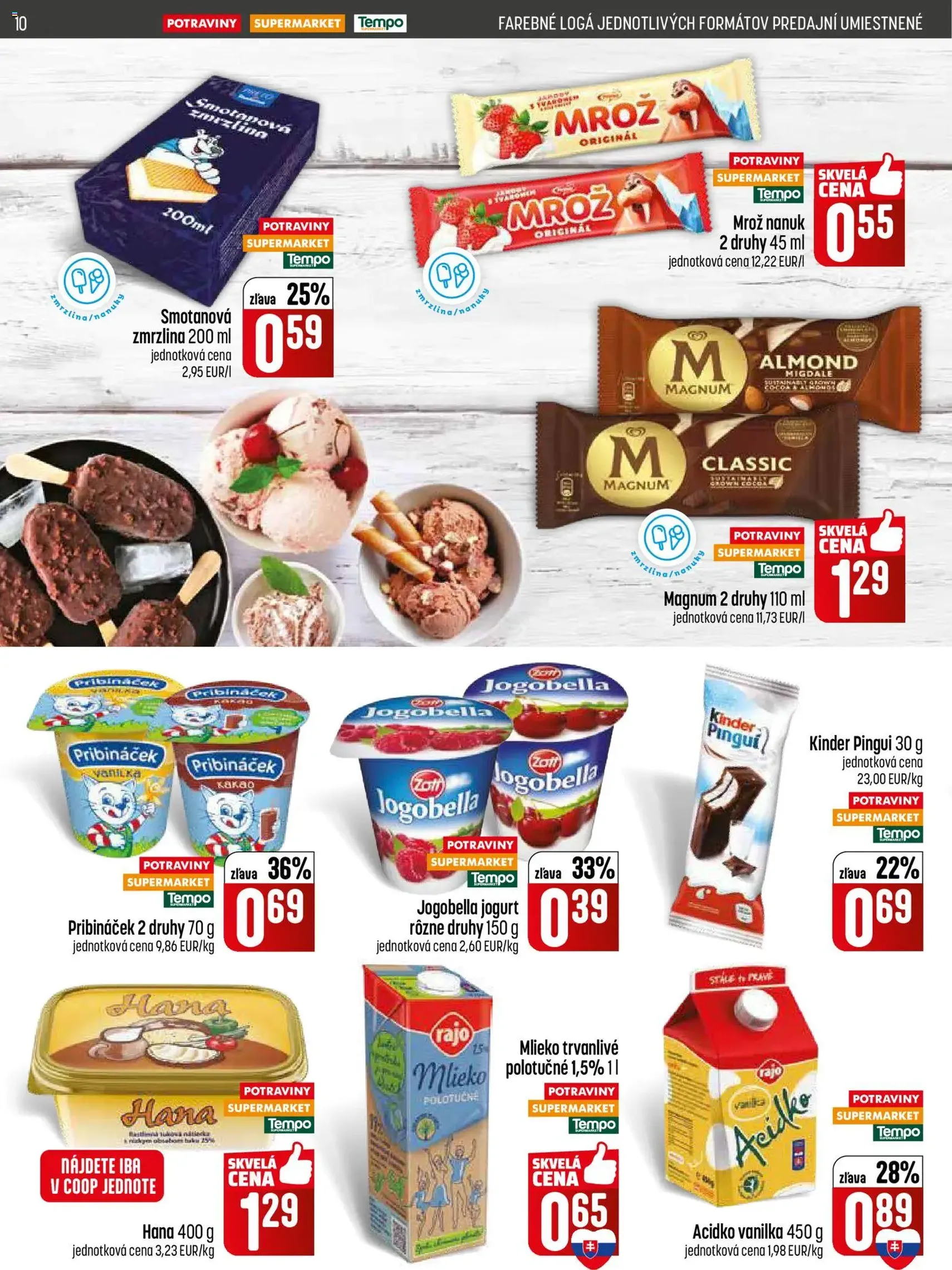 COOP Jednota leták - platný leták od 04.06.2026 strana 10 z 32