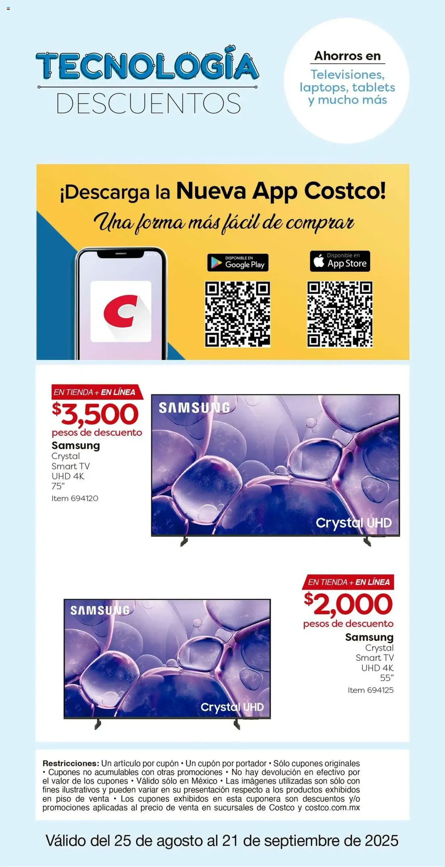 Costco catálogo - folleto válido desde 25/08/2025 página 6 de 36 Costco catálogo - folleto válido desde 25/08/2025 página 6 de 36
