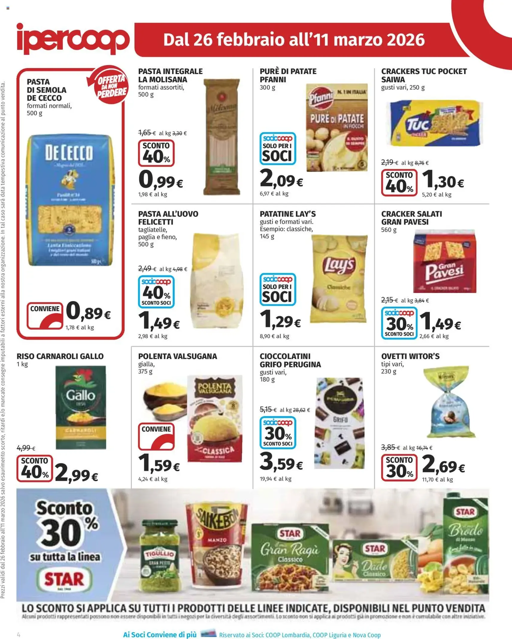 Volantino Ipercoop - volantino valido dal 26/02/2026 pagina 4 di 31