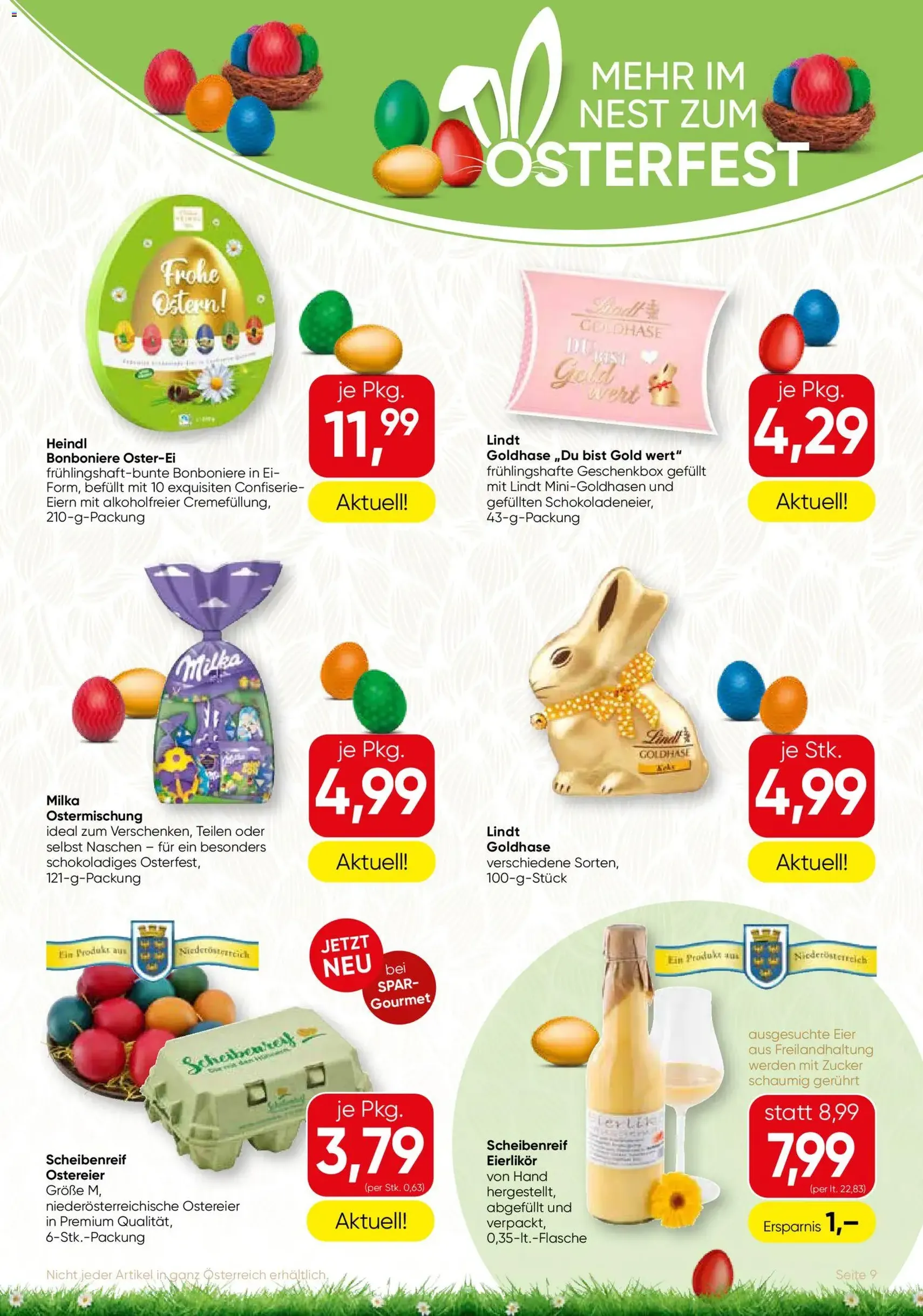 SPAR Gourmet Flugblatt - Gültiger Prospekt ab 12.03.2026, Seite 9 von insgesamt 12