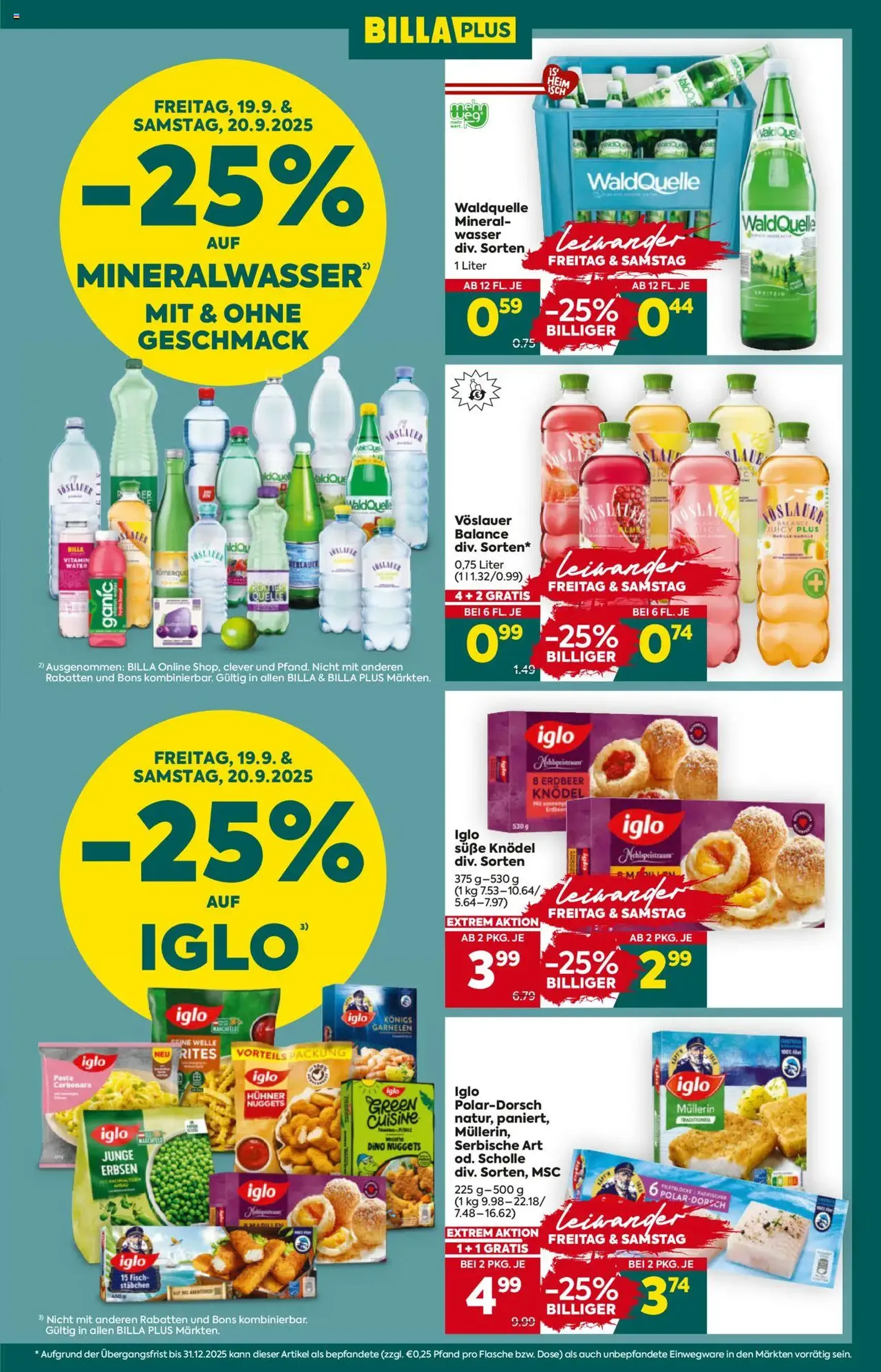 Billa Plus Flugblatt - Gültiger Prospekt ab 18.09.2025, Seite 3 von insgesamt 16