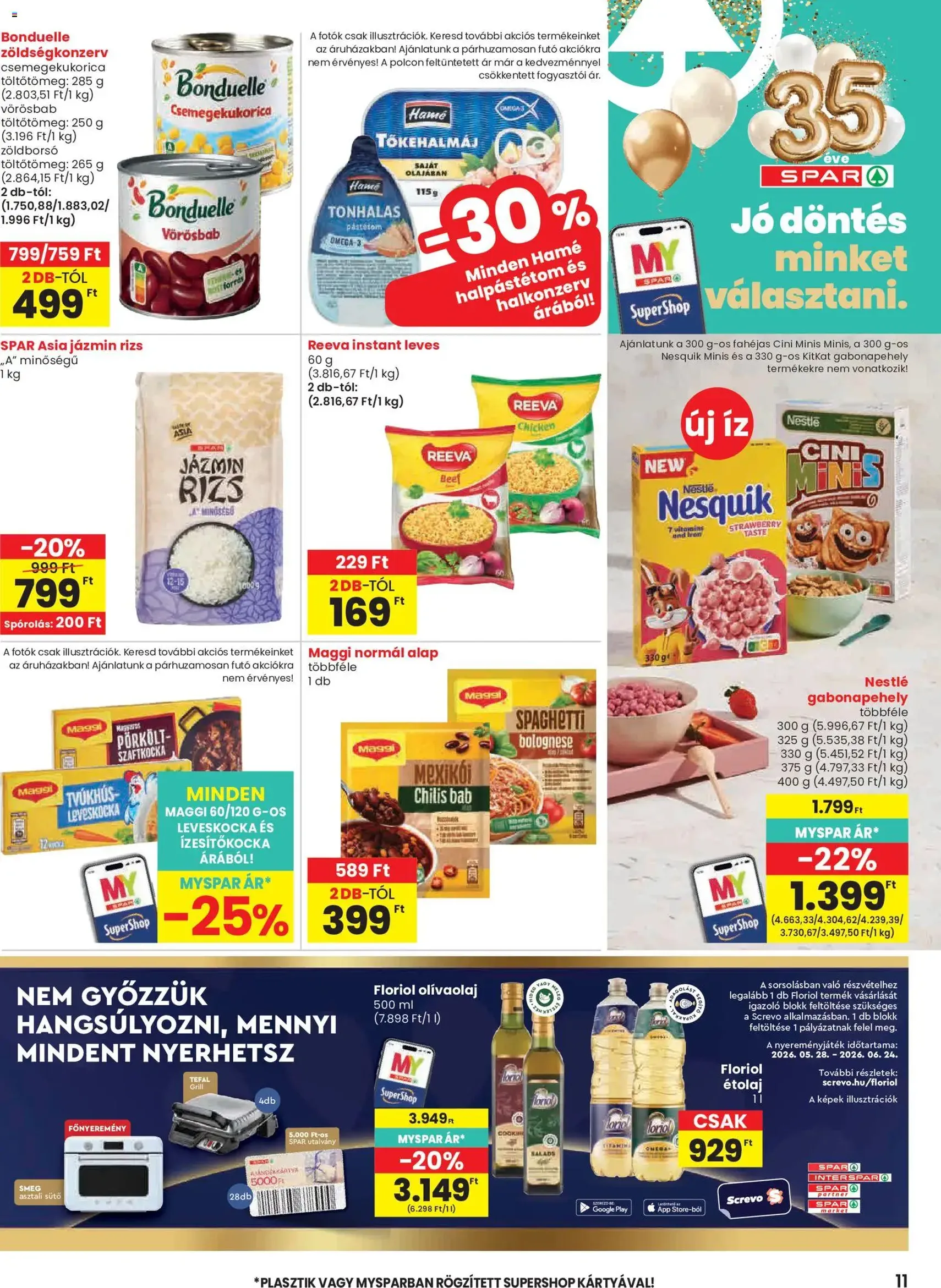 Spar akciós újság - 2026.05.28. érvényes szórólap 11 oldal 20 oldalból