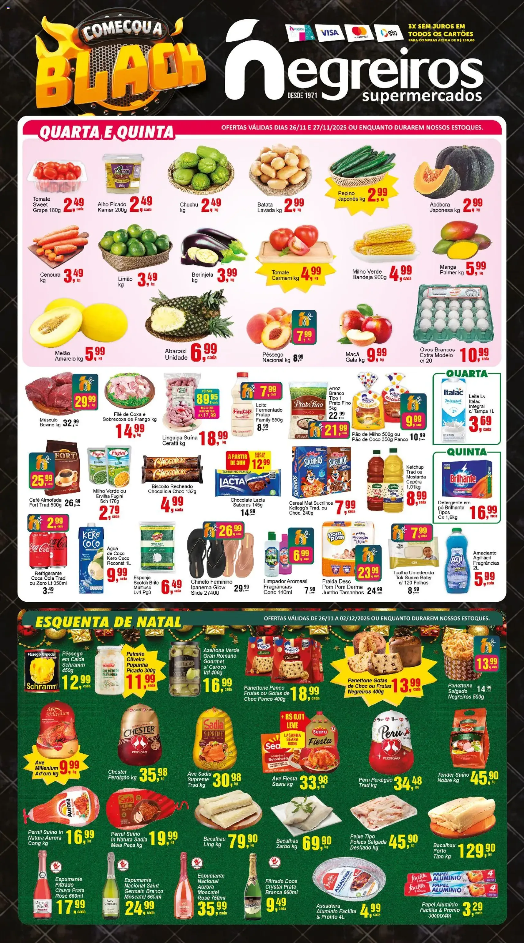 Negreiros Black Friday - folheto válido a partir de 26/11/2025 página 1 de 2