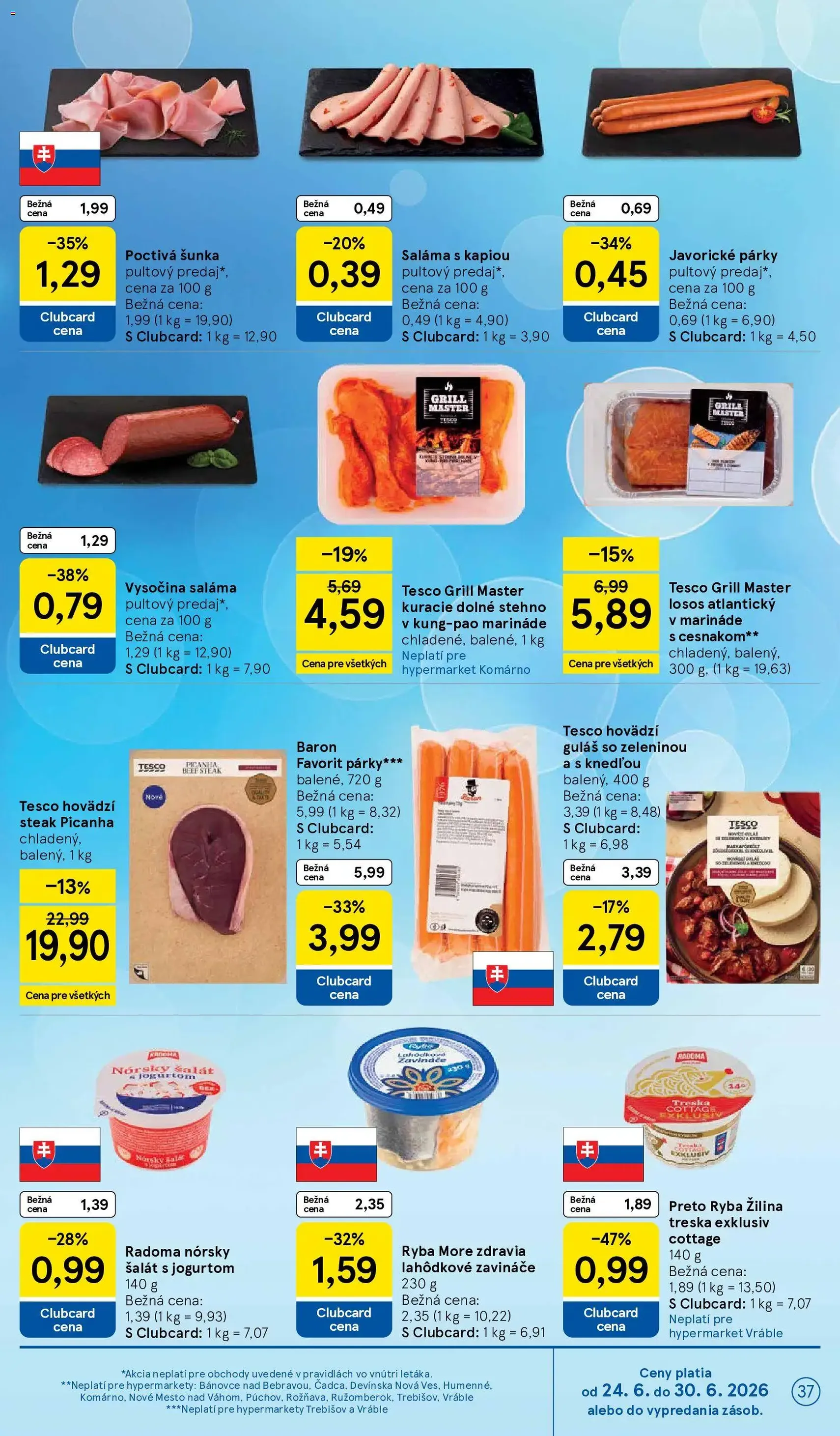 Tesco Hypermarket - leták - platný leták od 24.06.2026 strana 37 z 51