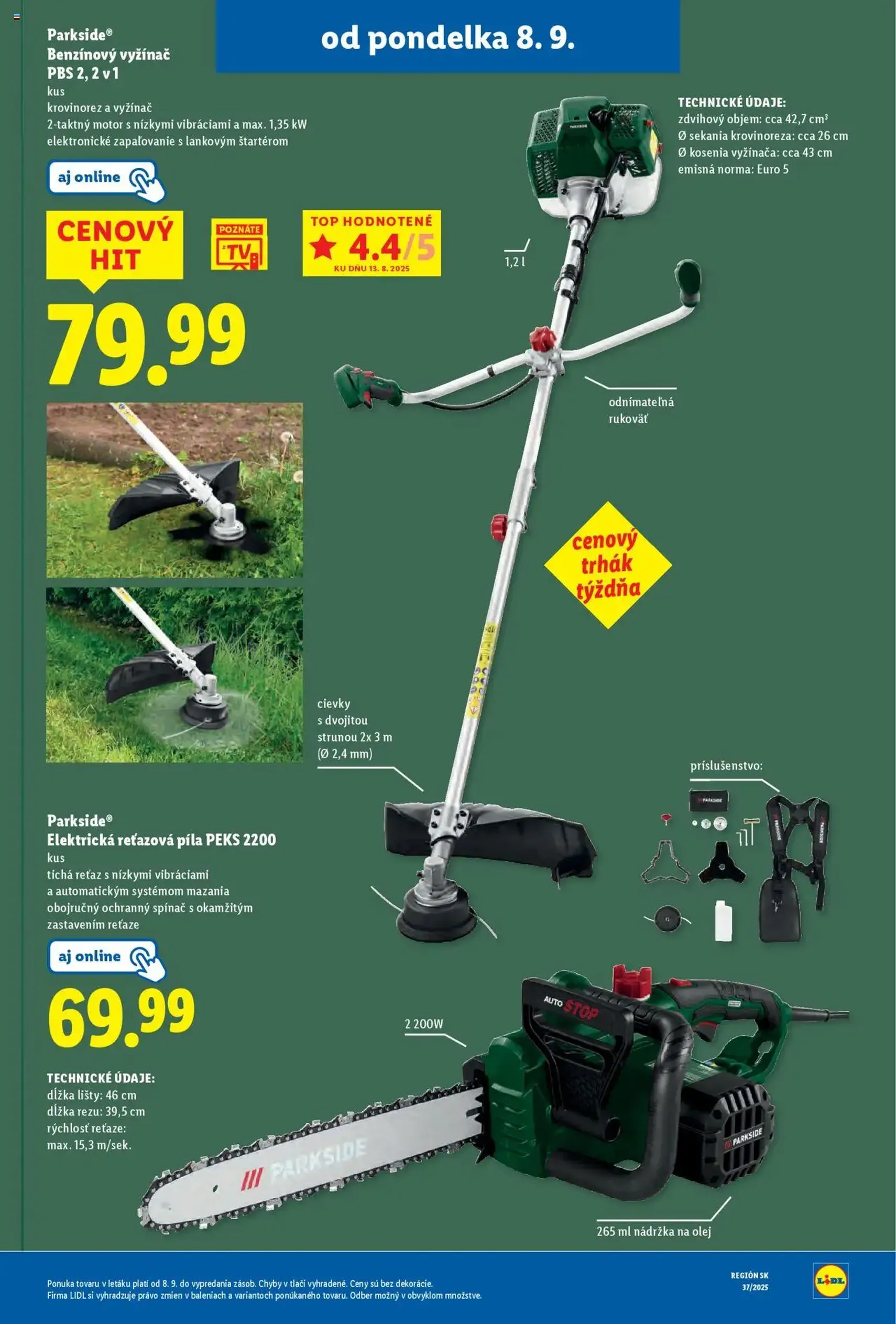 Lidl leták - platný leták od 08.09.2025 strana 49 z 91 Lidl leták - platný leták od 08.09.2025 strana 49 z 91