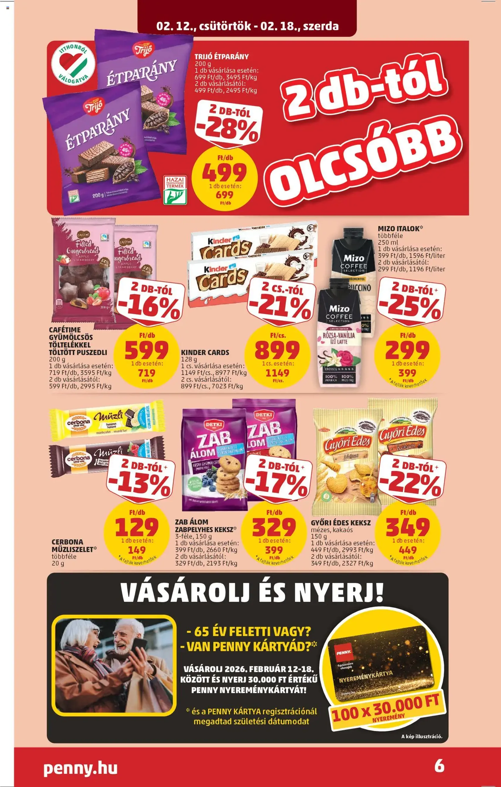 PENNY Akciós újság - 2026.02.12. érvényes szórólap 8 oldal 42 oldalból