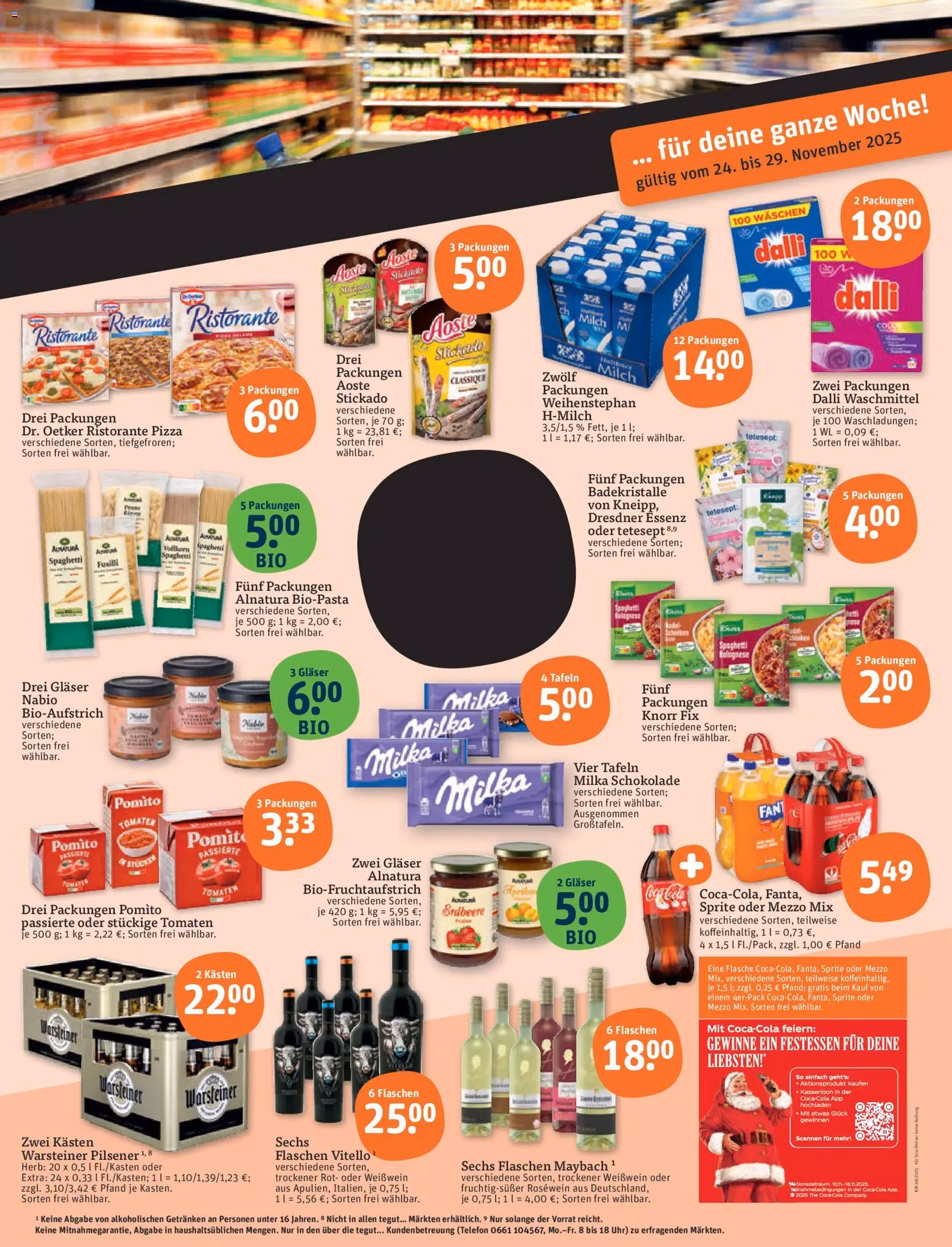 Tegut - Black Friday - Gültiger Prospekt ab 24.11.2025, Seite 2 von insgesamt 23